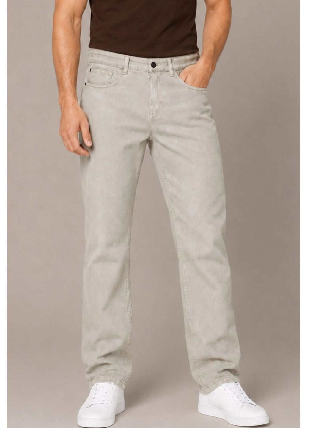 ZUSH Men Straight Fit Mid-Rise Stretchable Jeans