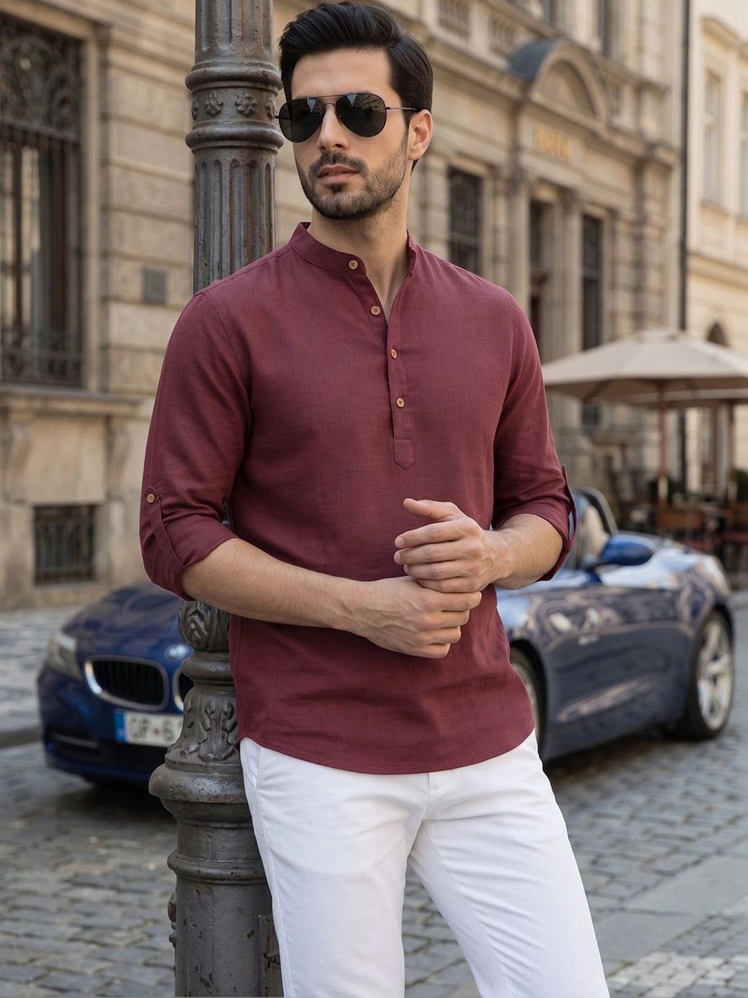 KNOWTED Men Kurta
