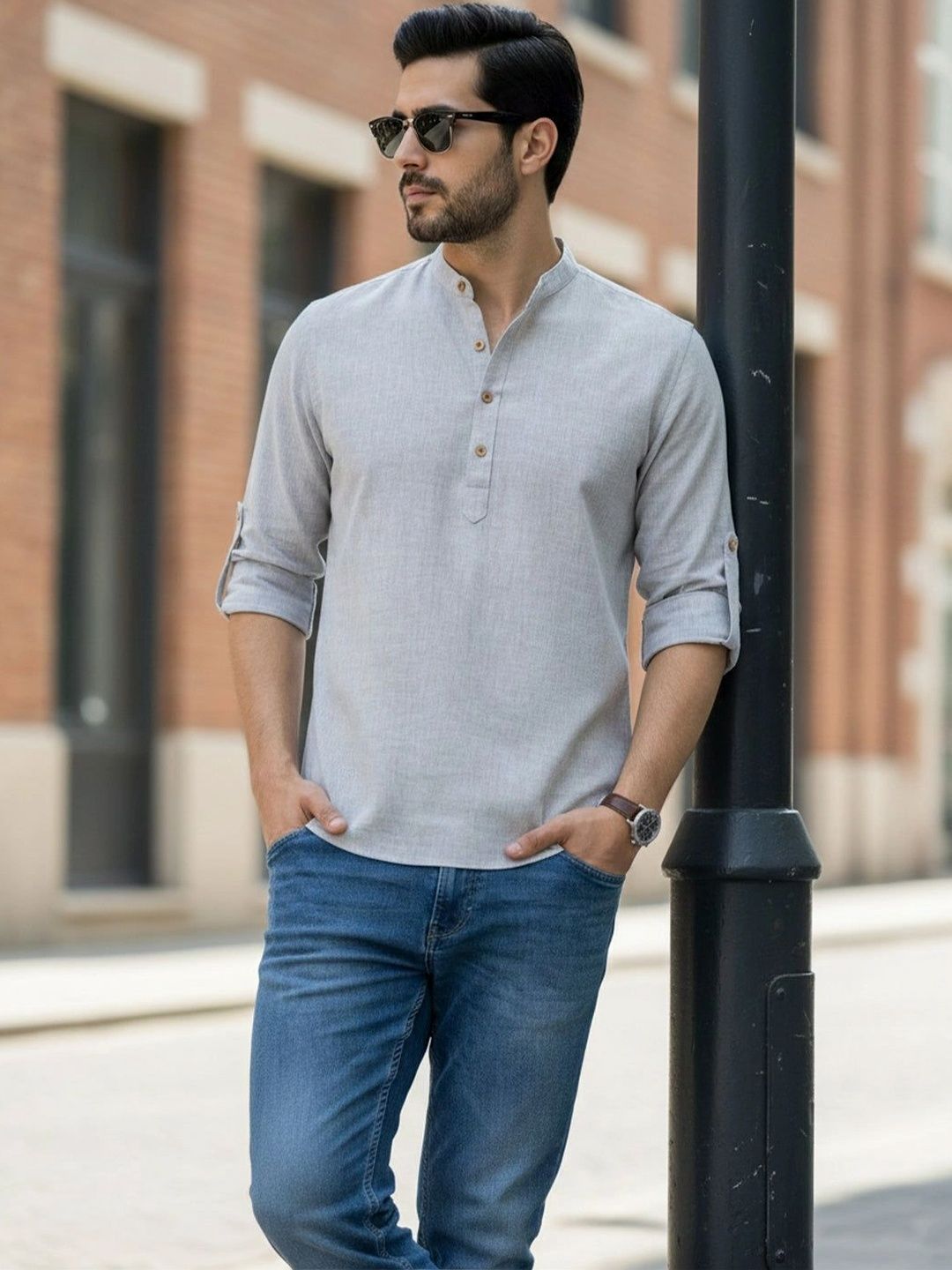 KNOWTED Men Kurta