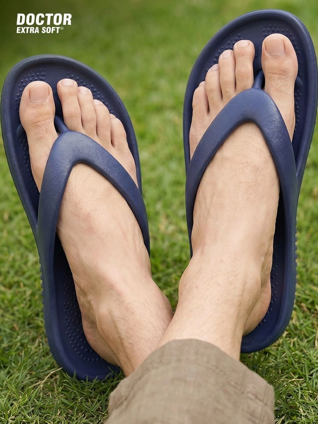 DOCTOR EXTRA SOFT Men Croslite Thong Flip-Flops