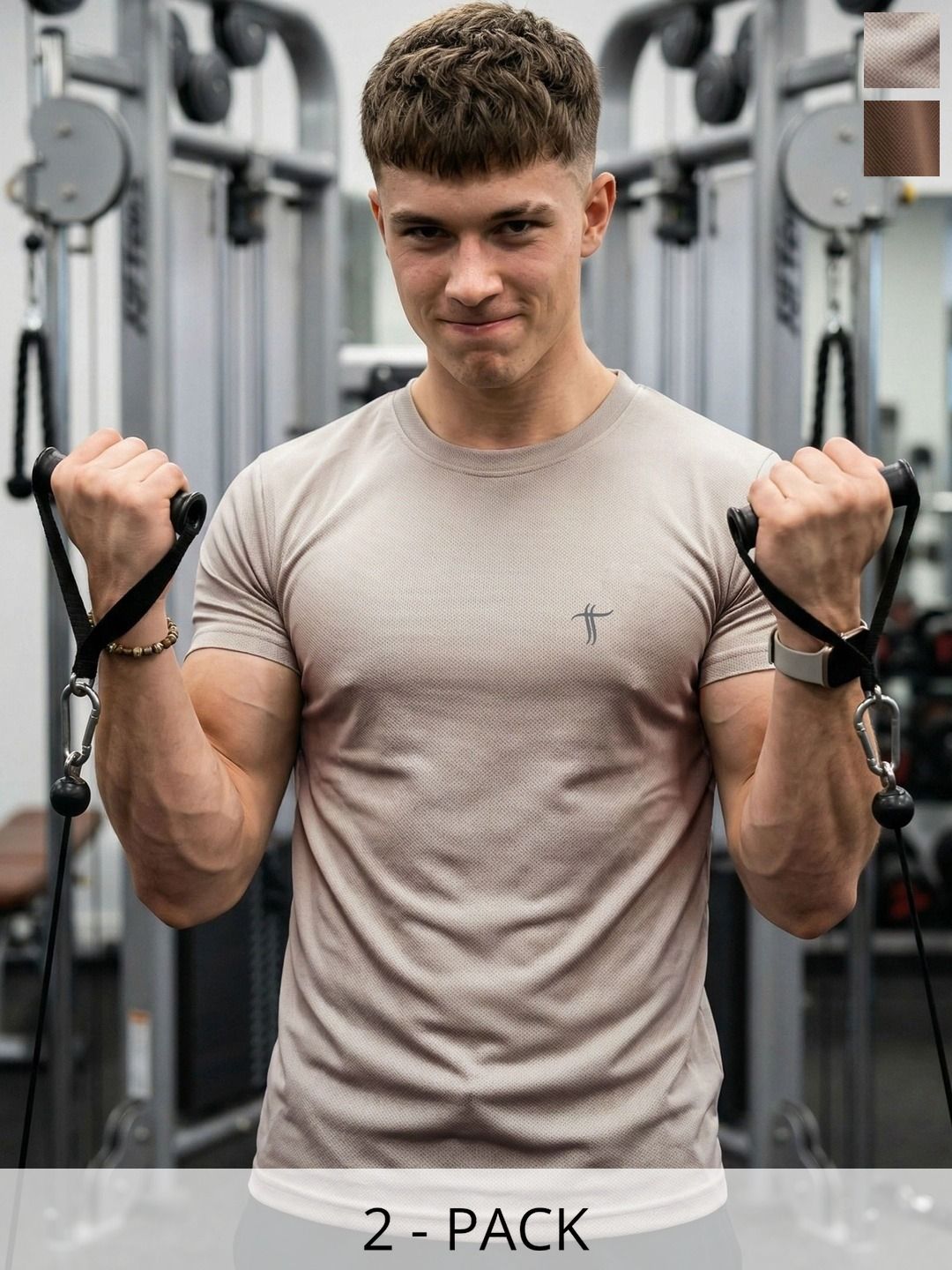 T.T. Men Brand Logo 2 Dri-FIT T-shirt