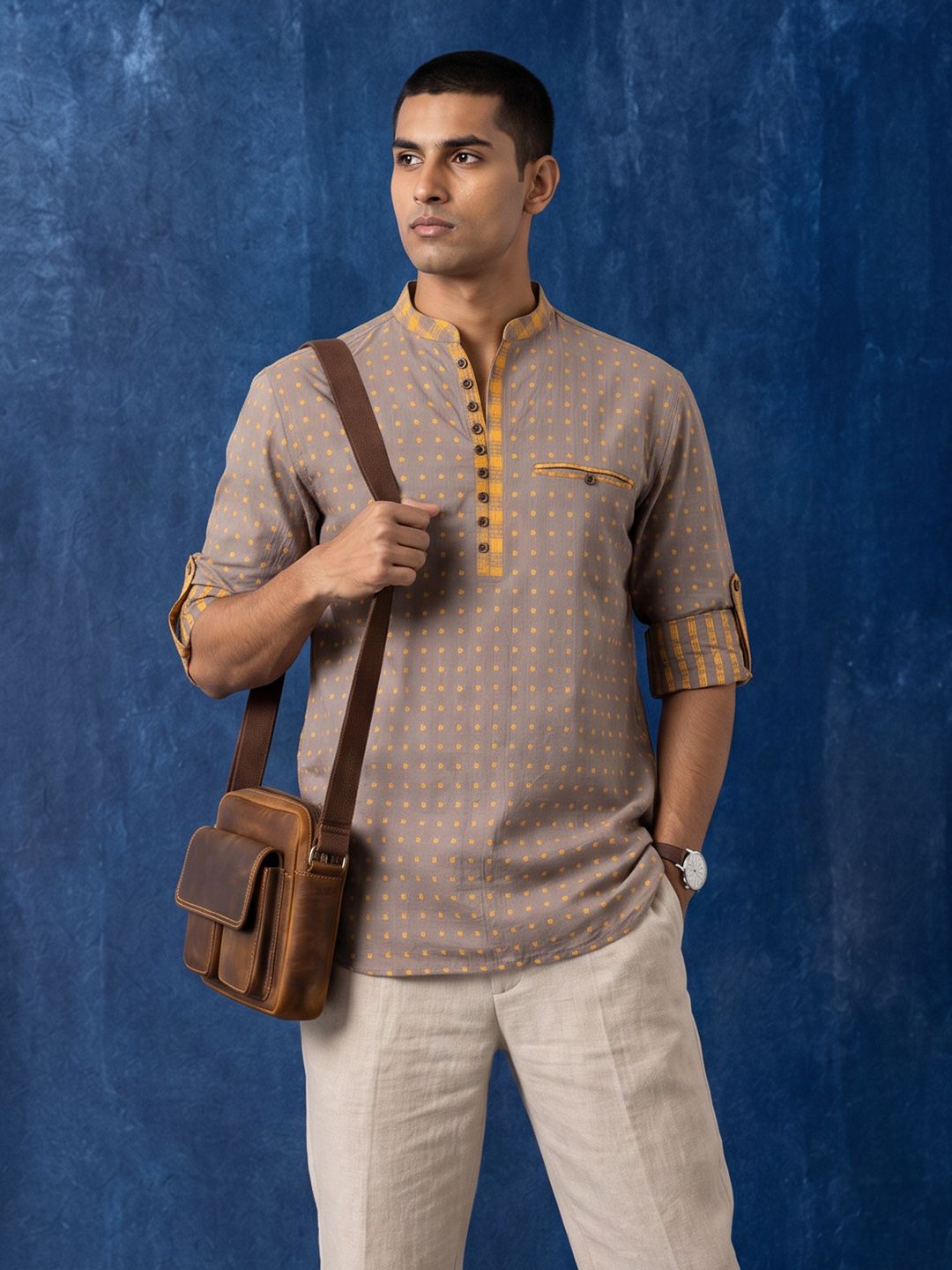 Taavi Woven Legacy Self Design Kurta
