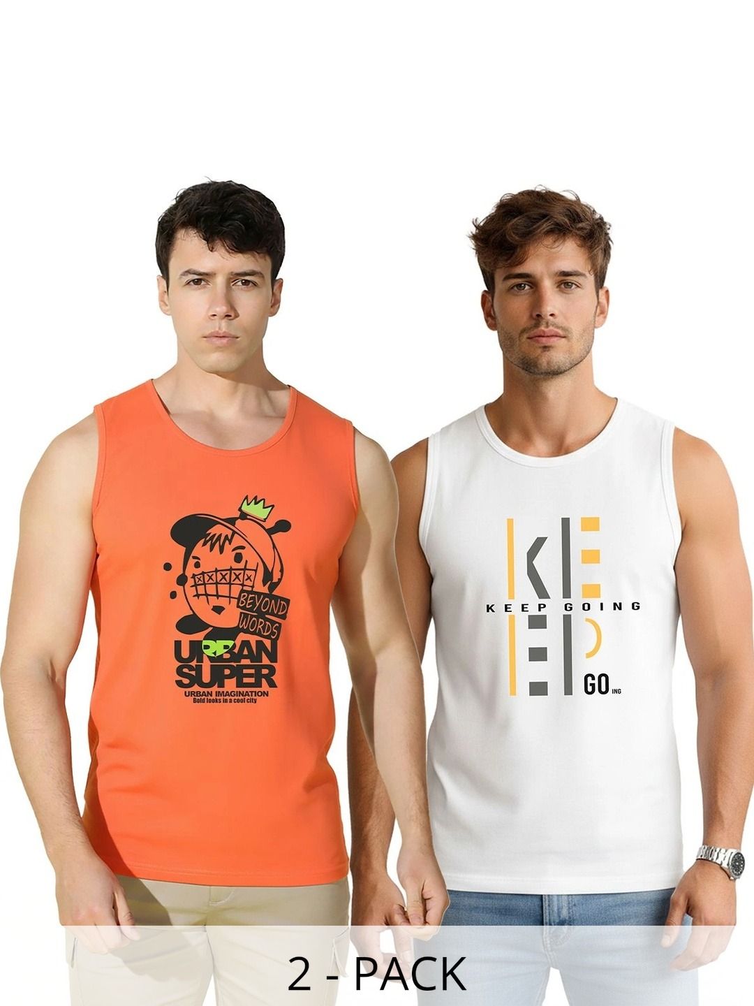 CRYPTIC Men 2Printed T-shirt