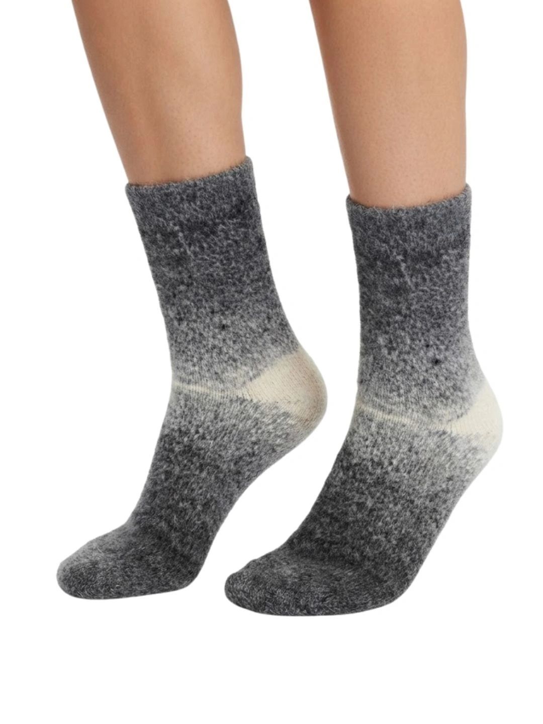 Cdeck Men Woolen Patterned Above Ankle Socks