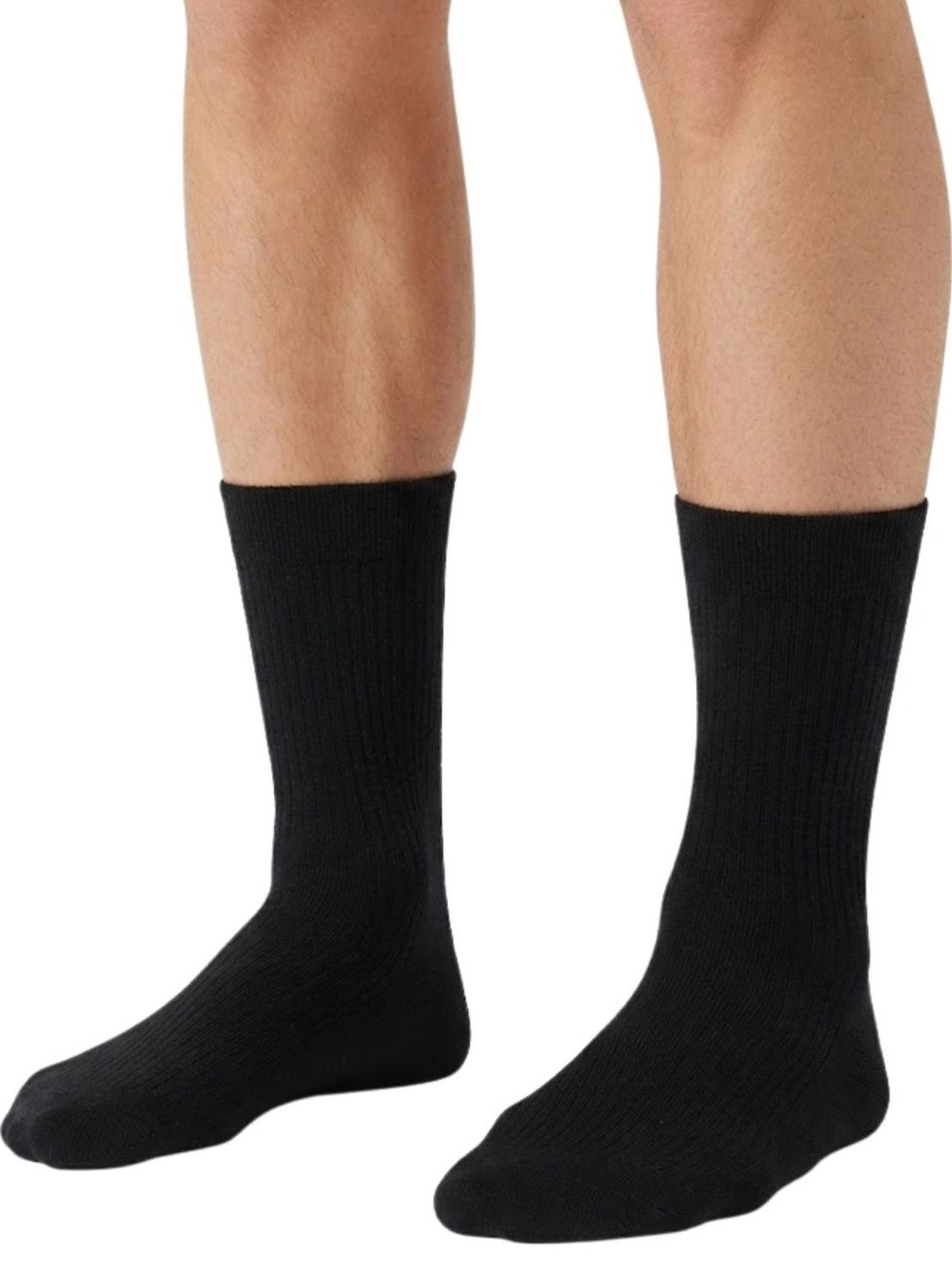 Cdeck Men Woolen Calf Length Socks