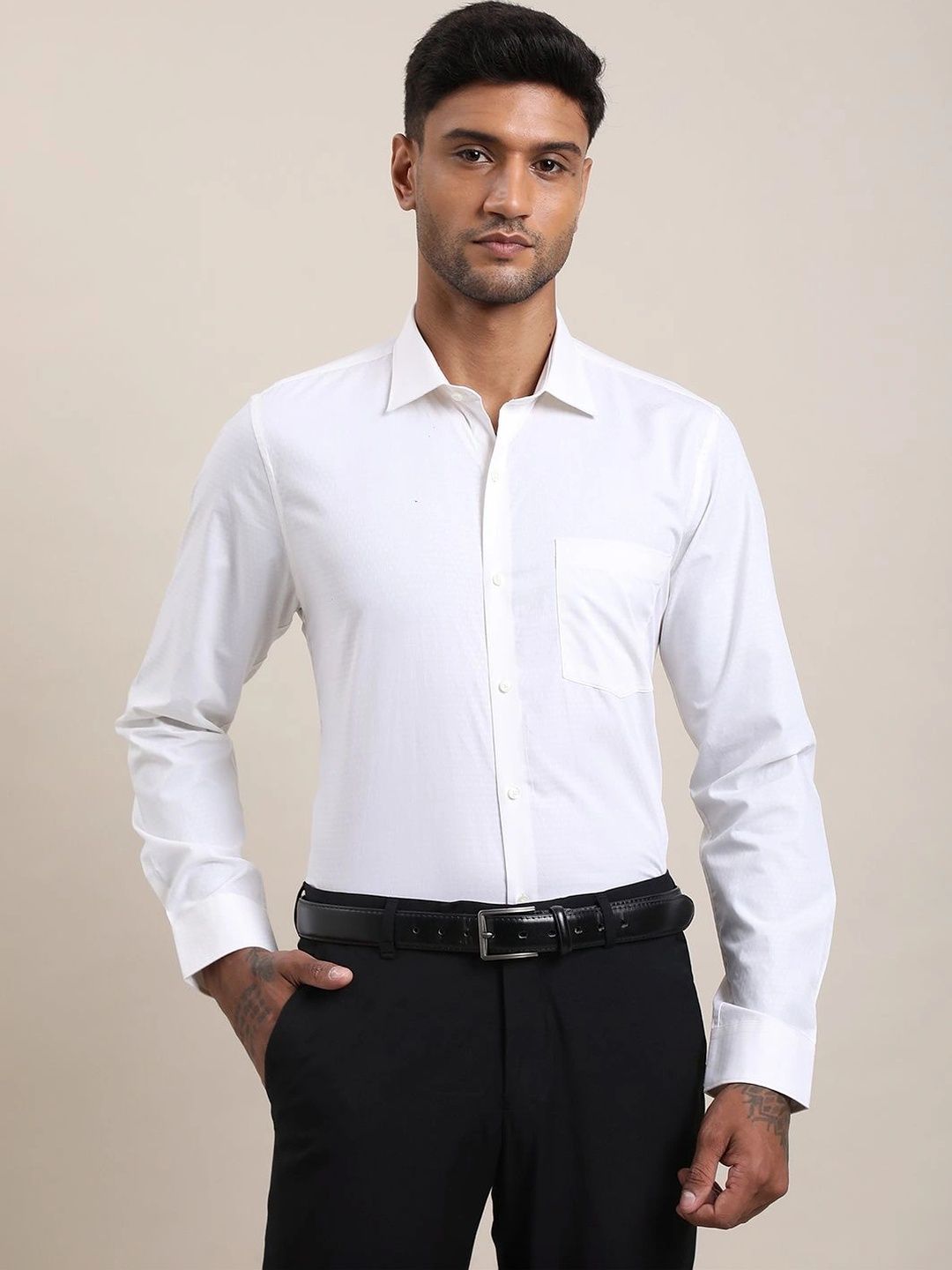 Turtle Men Standard Slim Fit Formal Shirt