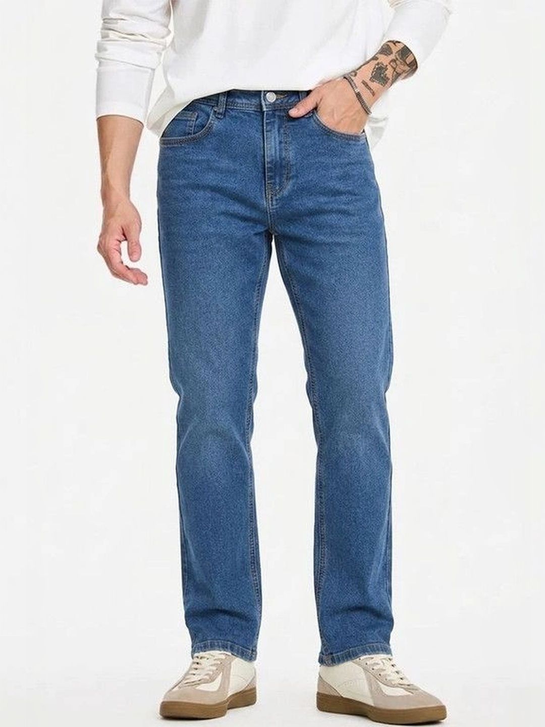 ETON VALLEY Men Regular Fit Mid-Rise Jeans
