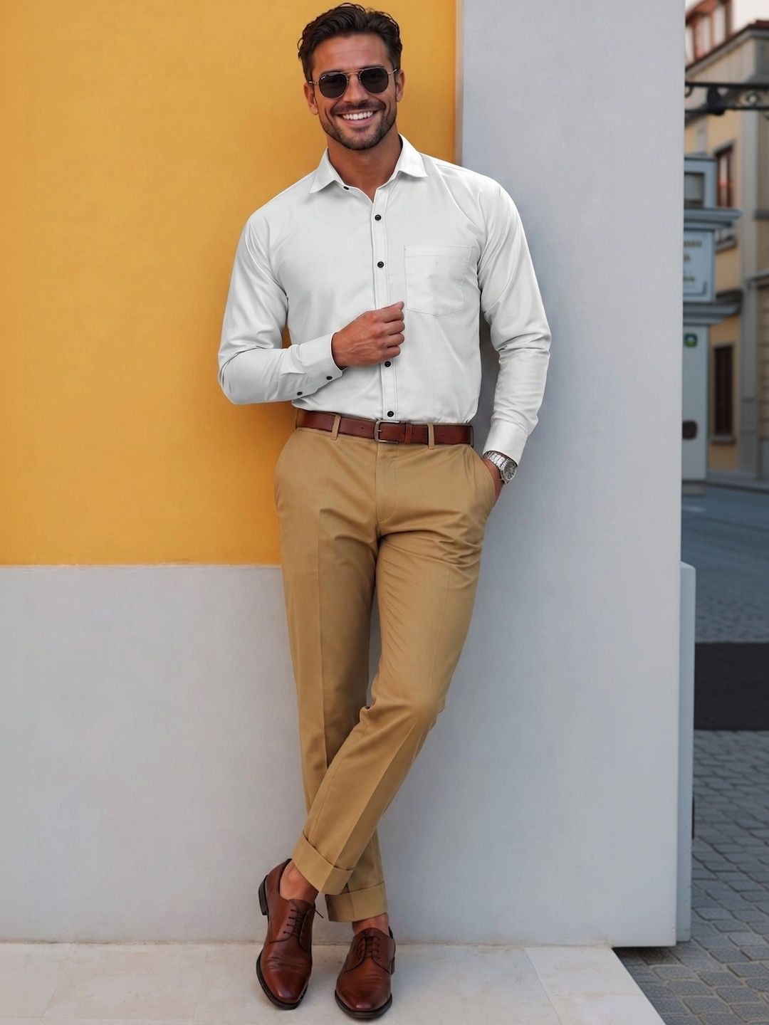 Metronaut Men Comfort Casual Shirt