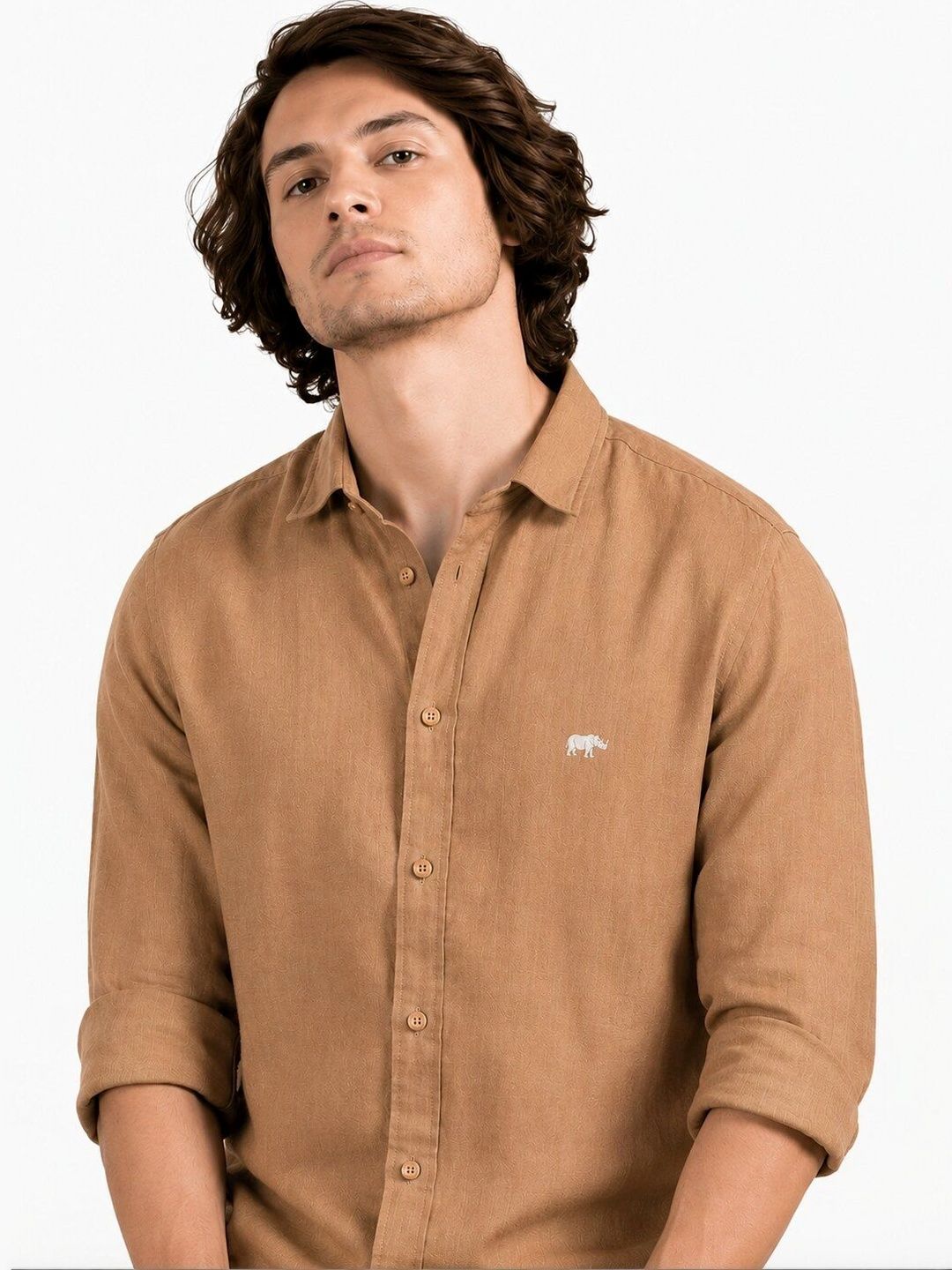 BLACK ROSSY Men Casual Shirt