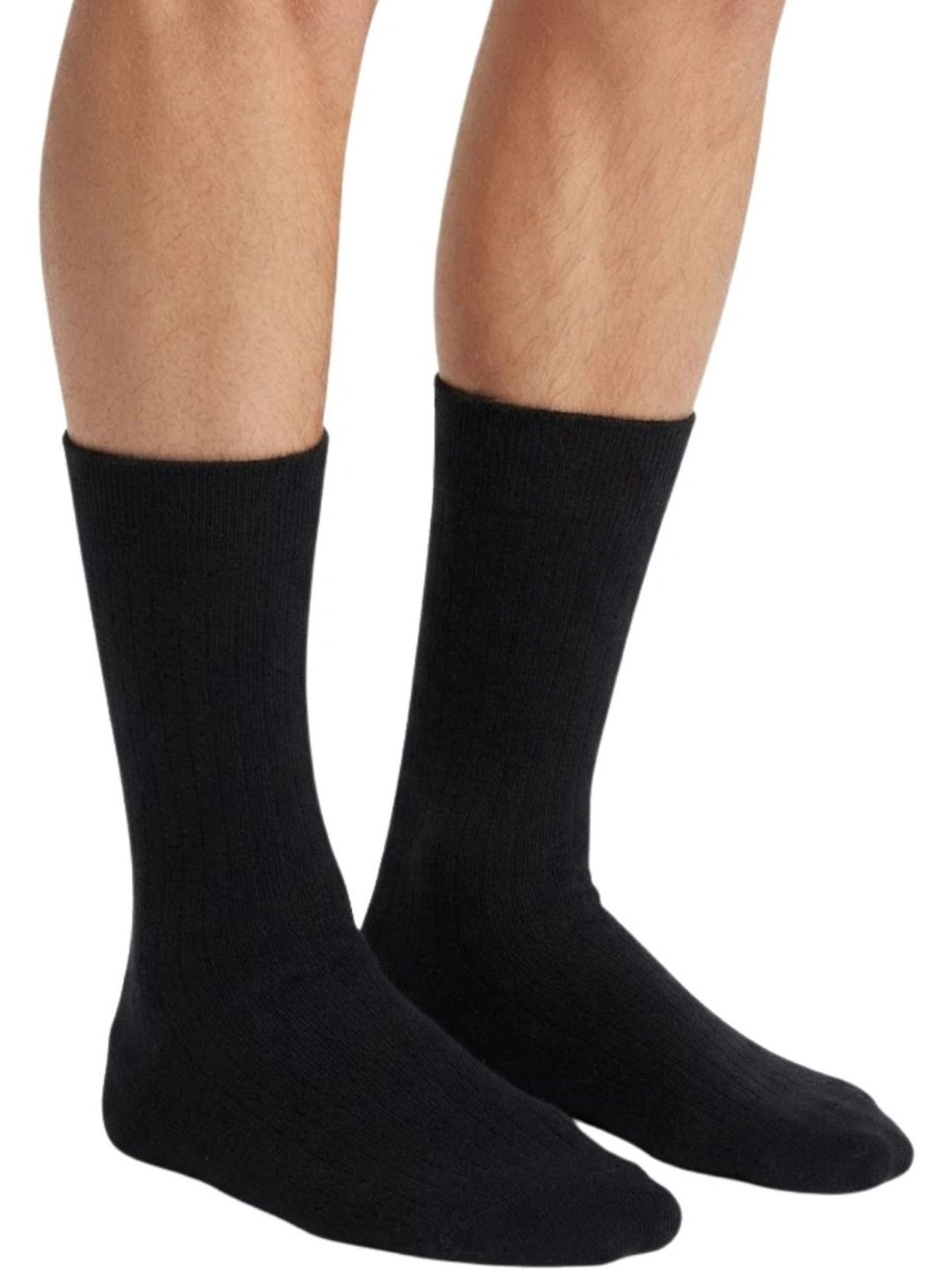 Cdeck Men Woolen Calf Length Socks