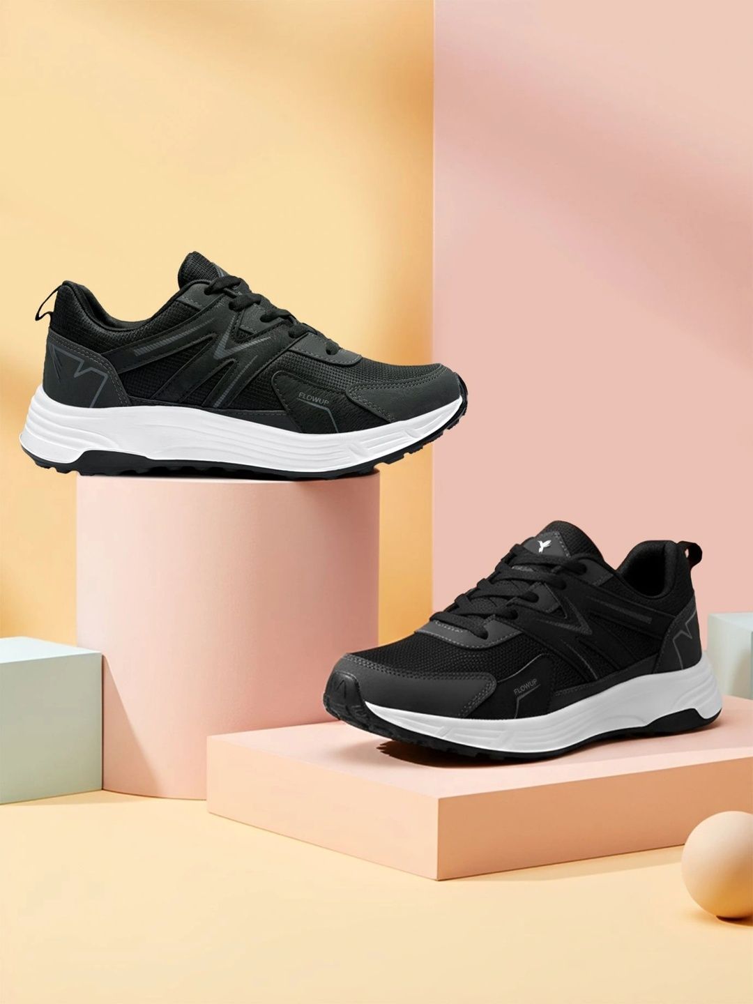 Aircum Men Mesh Running Non-Marking Shoes