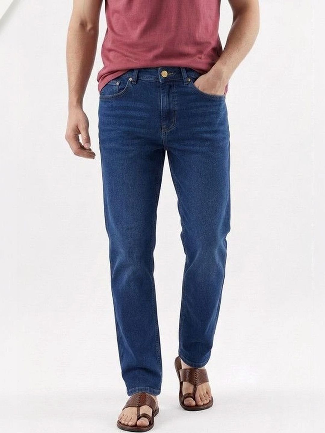 ETON VALLEY Men Regular Fit Mid-Rise Jeans