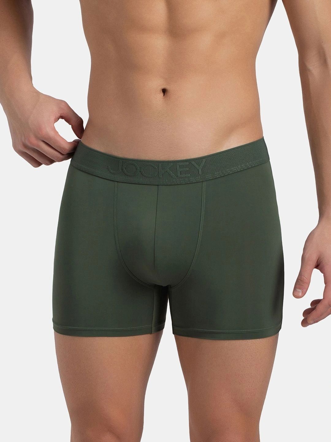 Jockey Soft Touch Recycled Microfiber Elastane Stretch Trunk with Ultrasoft Waistband-LM08