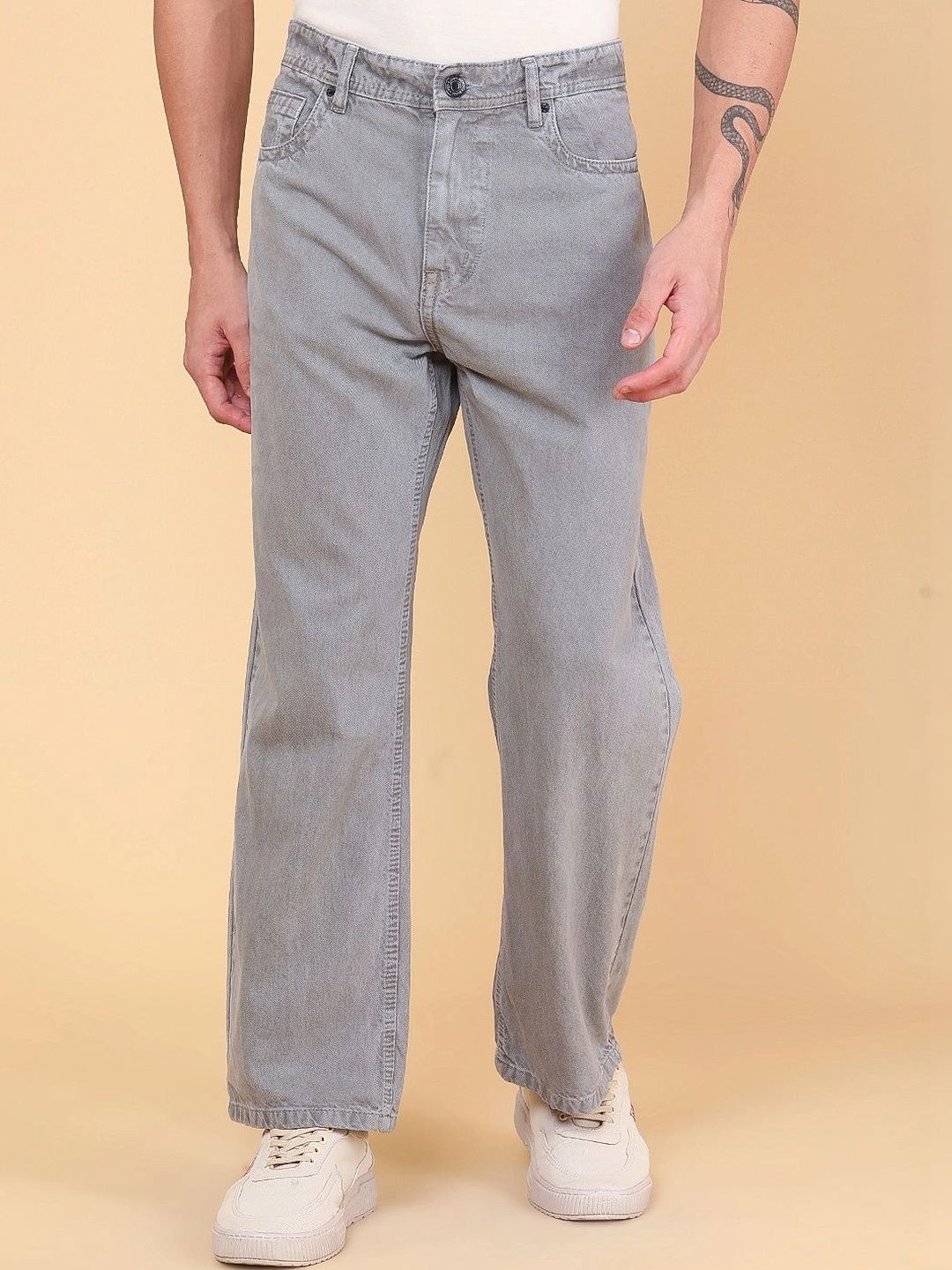 V-Mart Men Regular Fit Mid-Rise Jeans