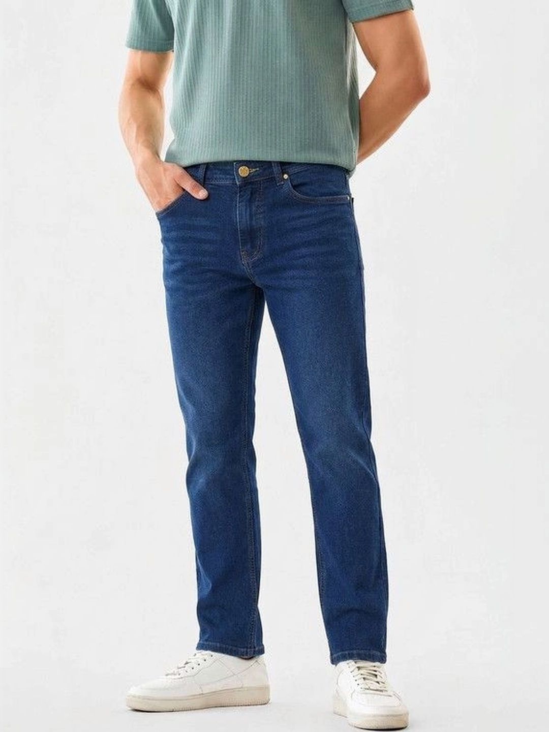 ETON VALLEY Men Regular Fit Mid-Rise Jeans