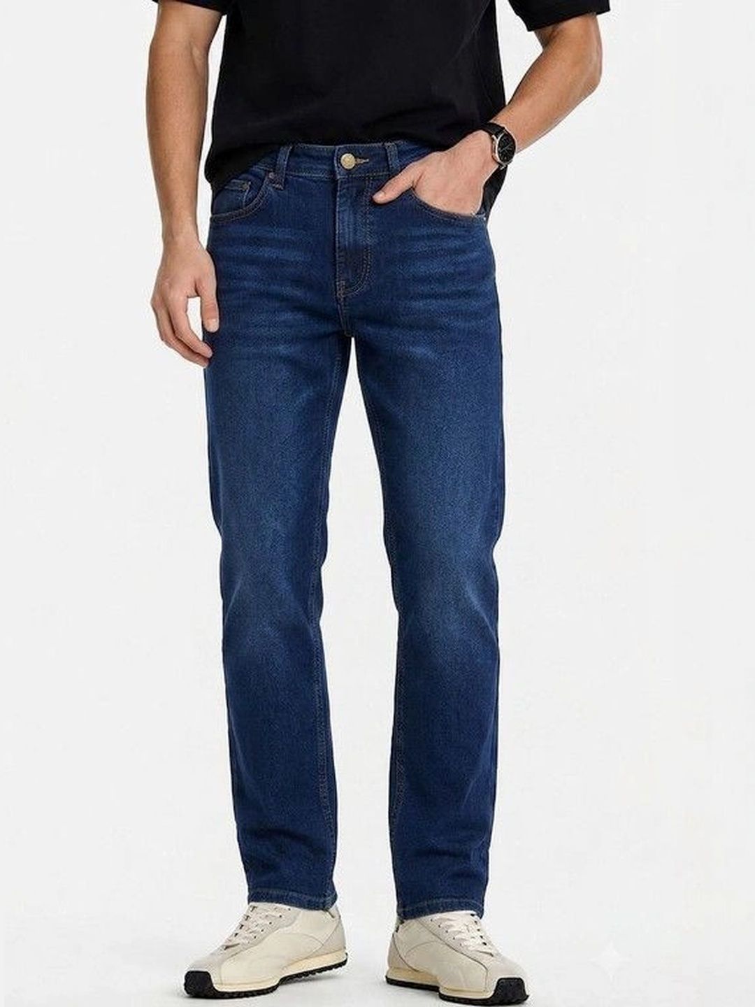 ETON VALLEY Men Regular Fit Mid-Rise Jeans