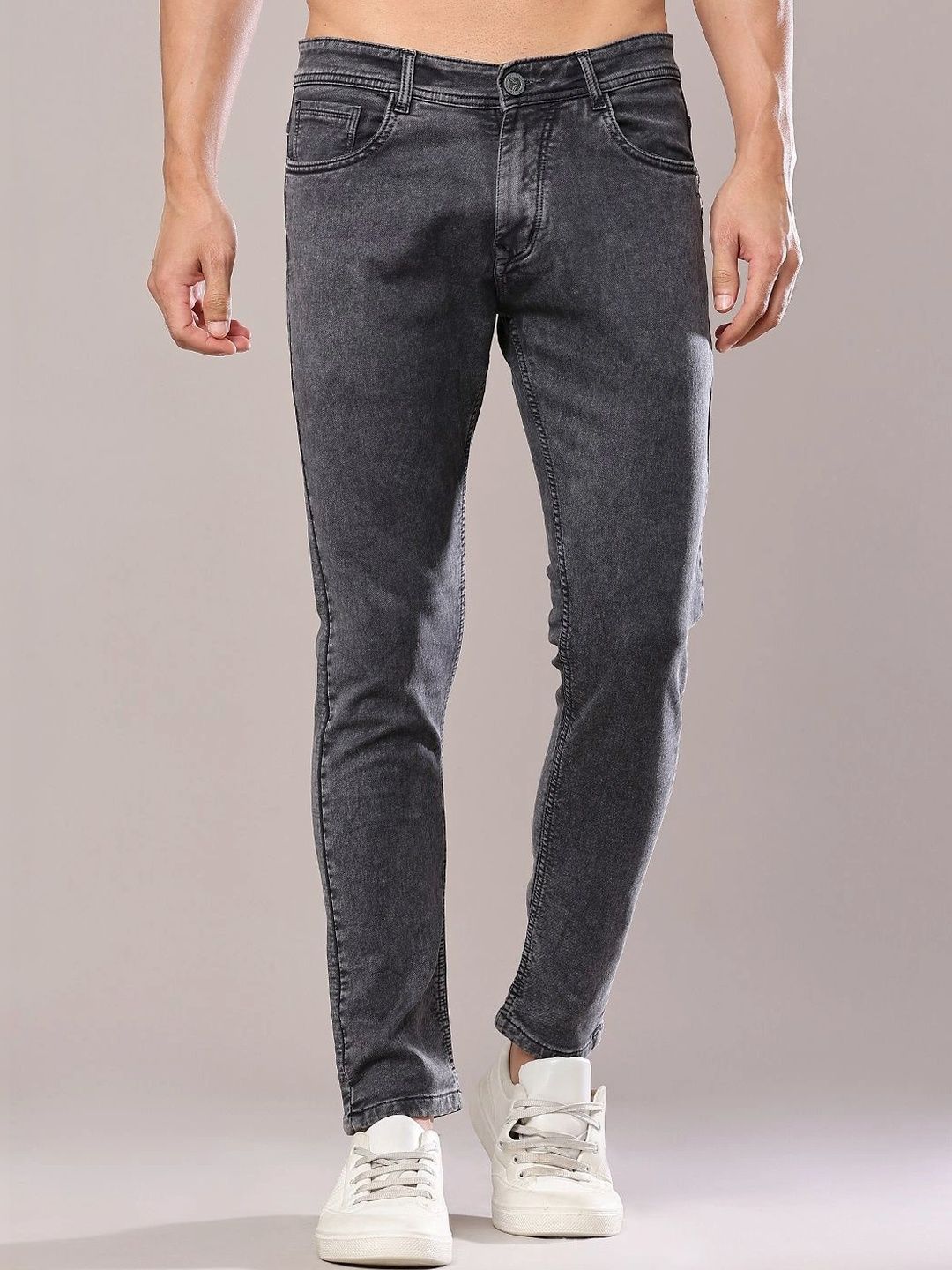 V-Mart Men Regular Fit Mid-Rise Jeans