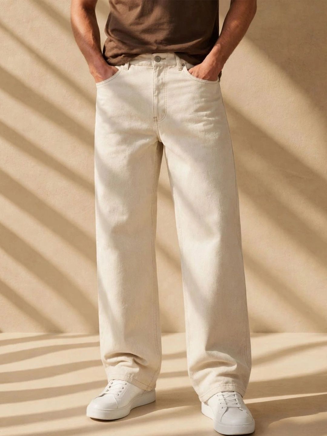 Kook N Keech Men Classic Regular Fit Mid-Rise Stretchable Jeans