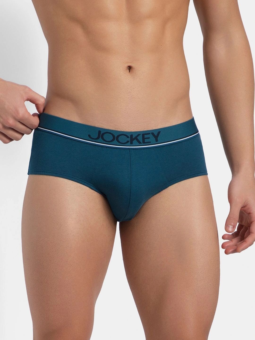 Jockey Combed Cotton Brief with Ultrasoft Waistband-8037