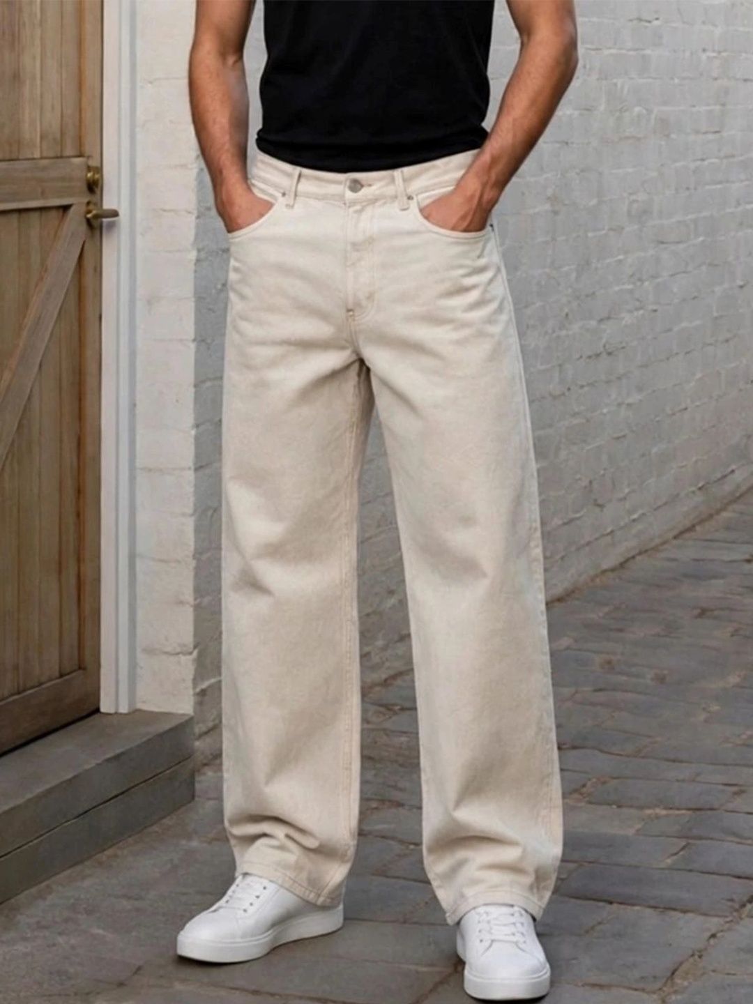 Kook N Keech Men Classic Regular Fit Mid-Rise Stretchable Jeans