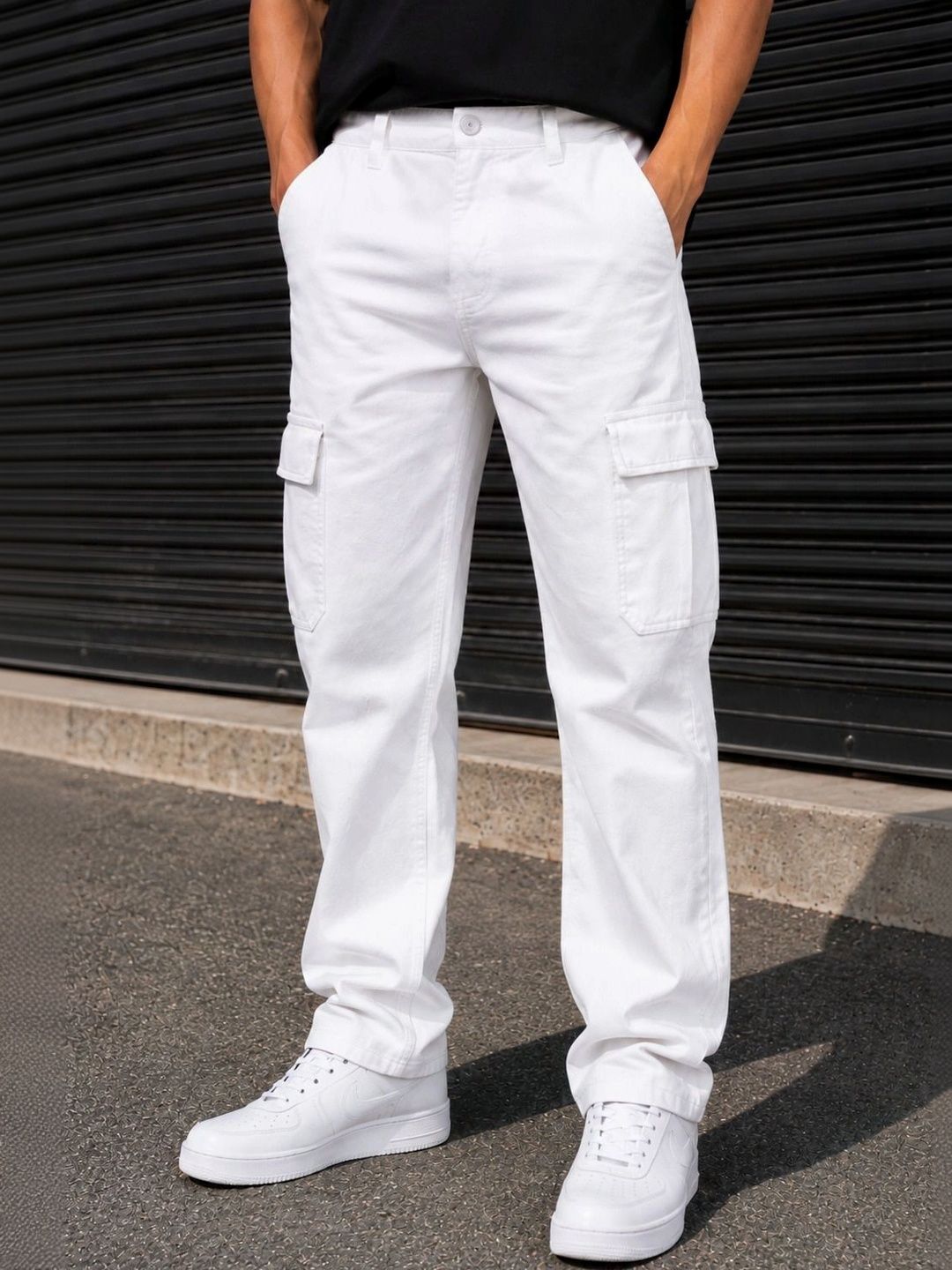 MQ Denim Men Straight Fit Mid-Rise Jeans