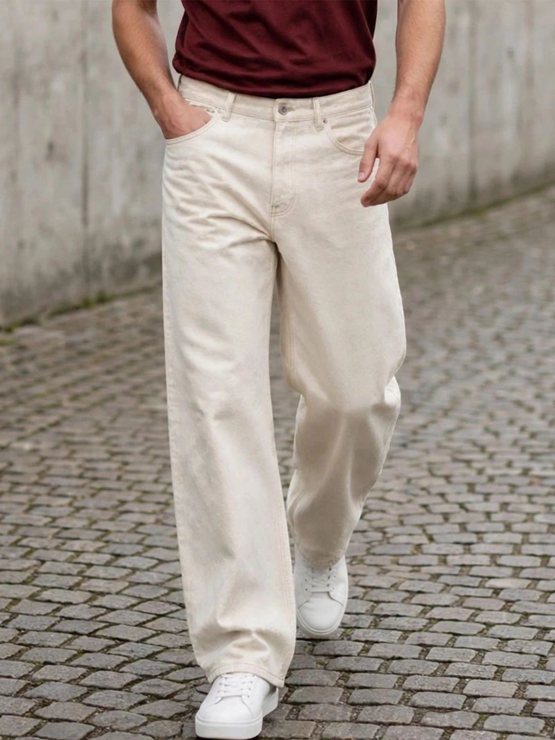Kook N Keech Men Classic Regular Fit Mid-Rise Stretchable Jeans