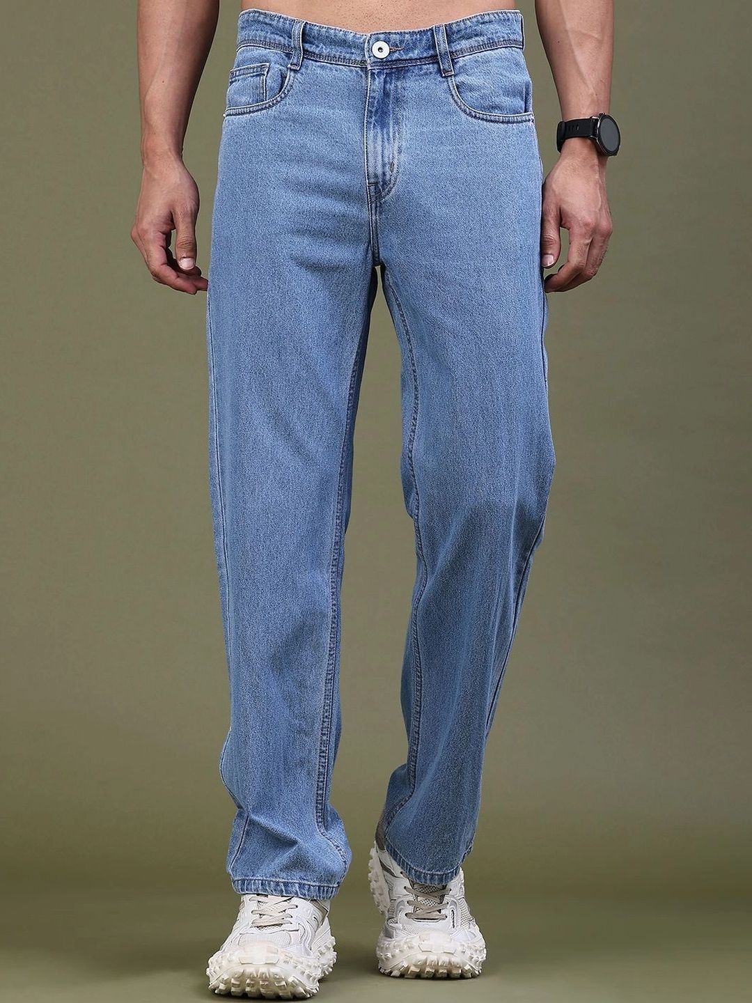 V-Mart Men Regular Fit Mid-Rise Jeans