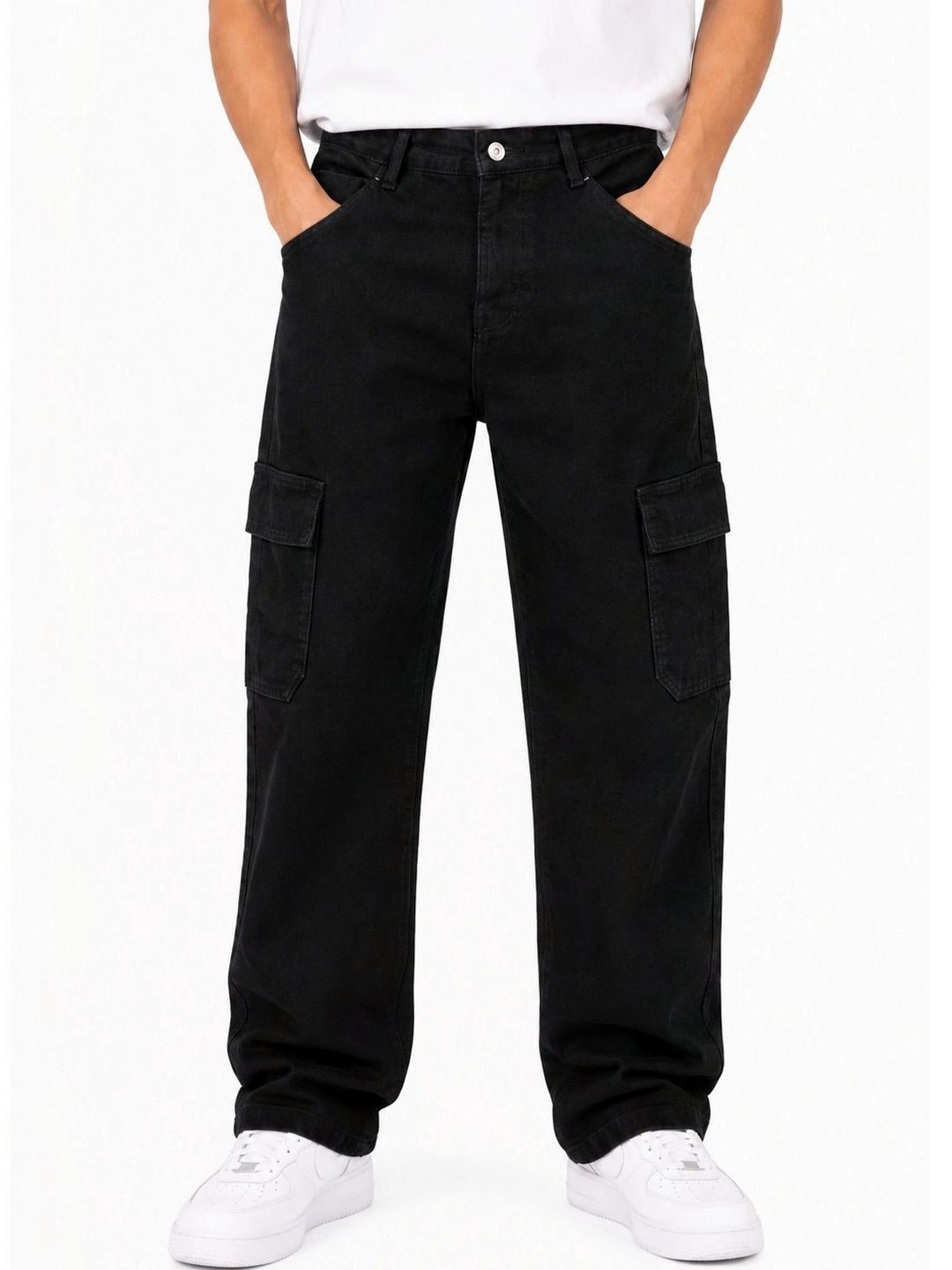 MQ Denim Men Straight Fit Mid-Rise Jeans