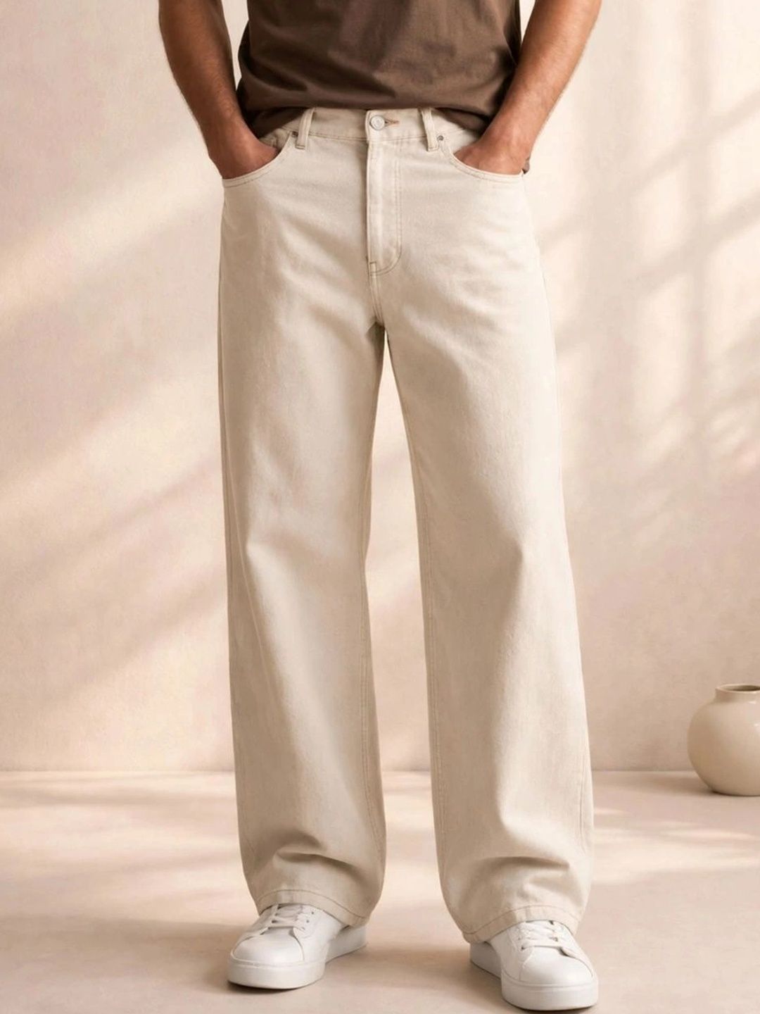 Kook N Keech Men Classic Regular Fit Mid-Rise Stretchable Jeans
