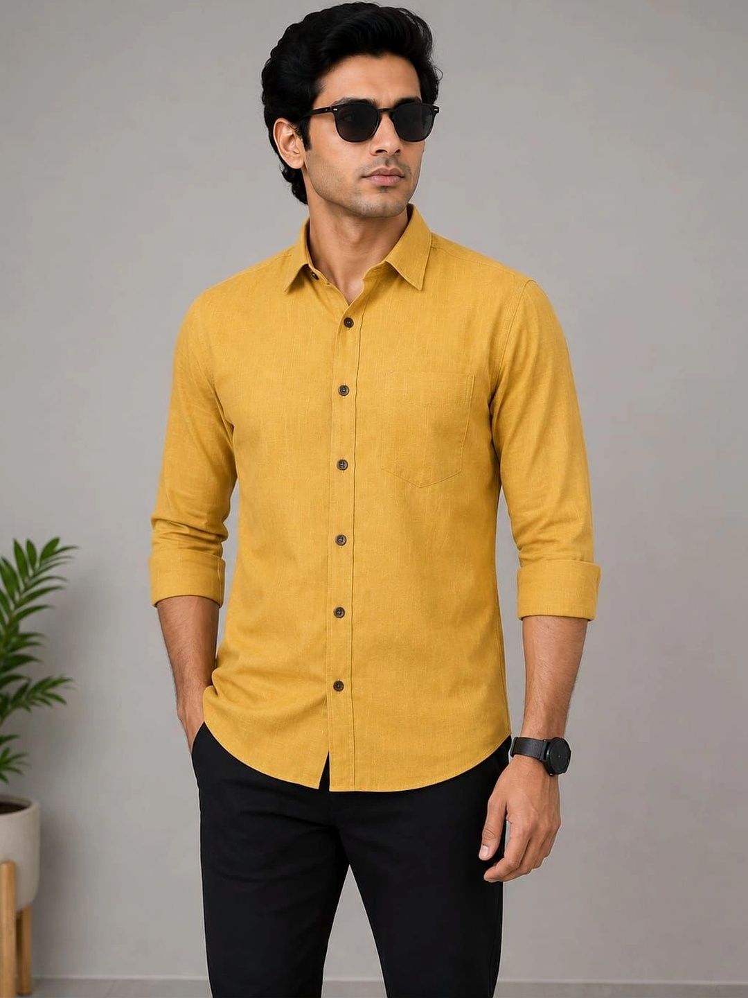 Shiv Clothing Men Comfort Casual Shirt