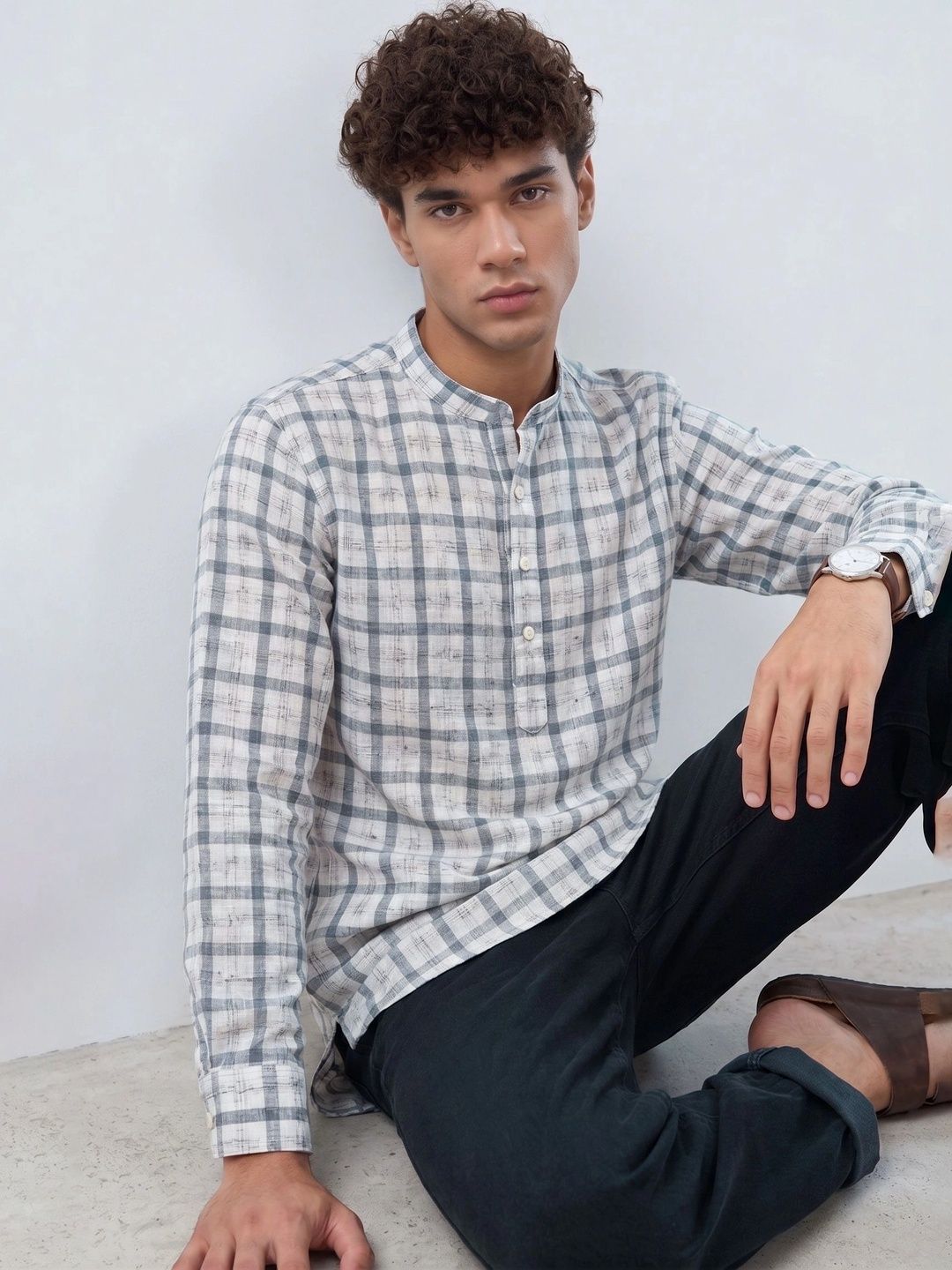 MAAHI FABS Men Khadi Kurta