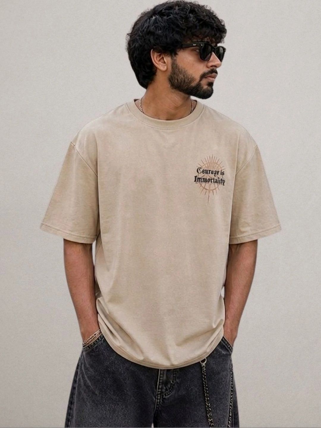 HIROX Men Printed T-shirt