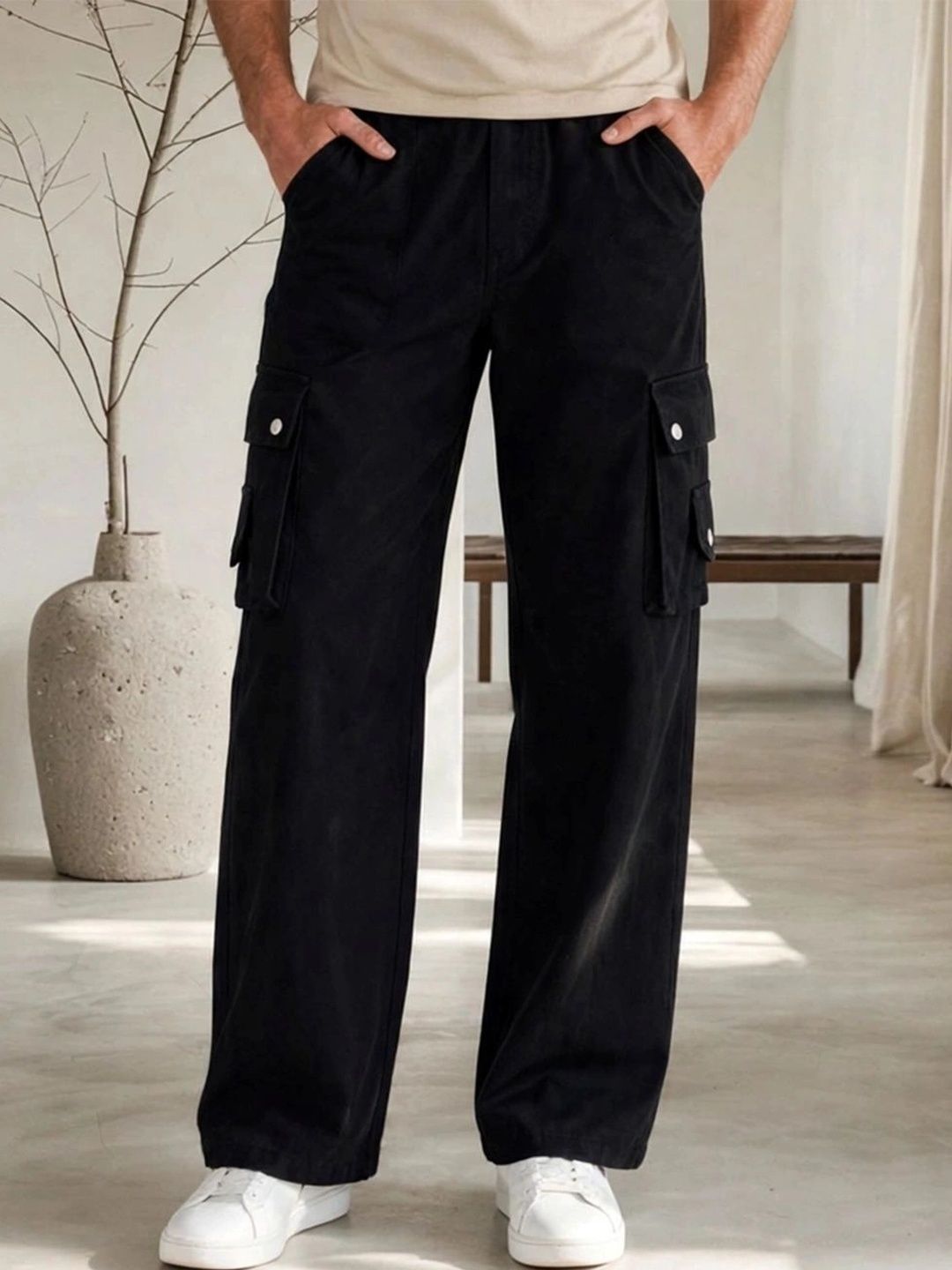 COMFITS Men Classic Regular Fit Mid-Rise Stretchable Jeans
