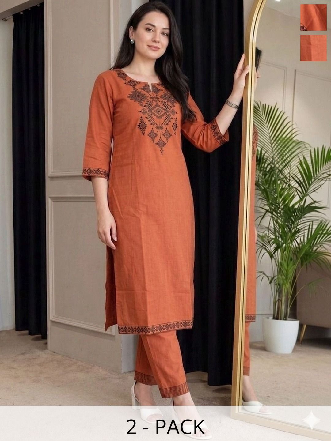 LUGDDA Women Printed Trousers