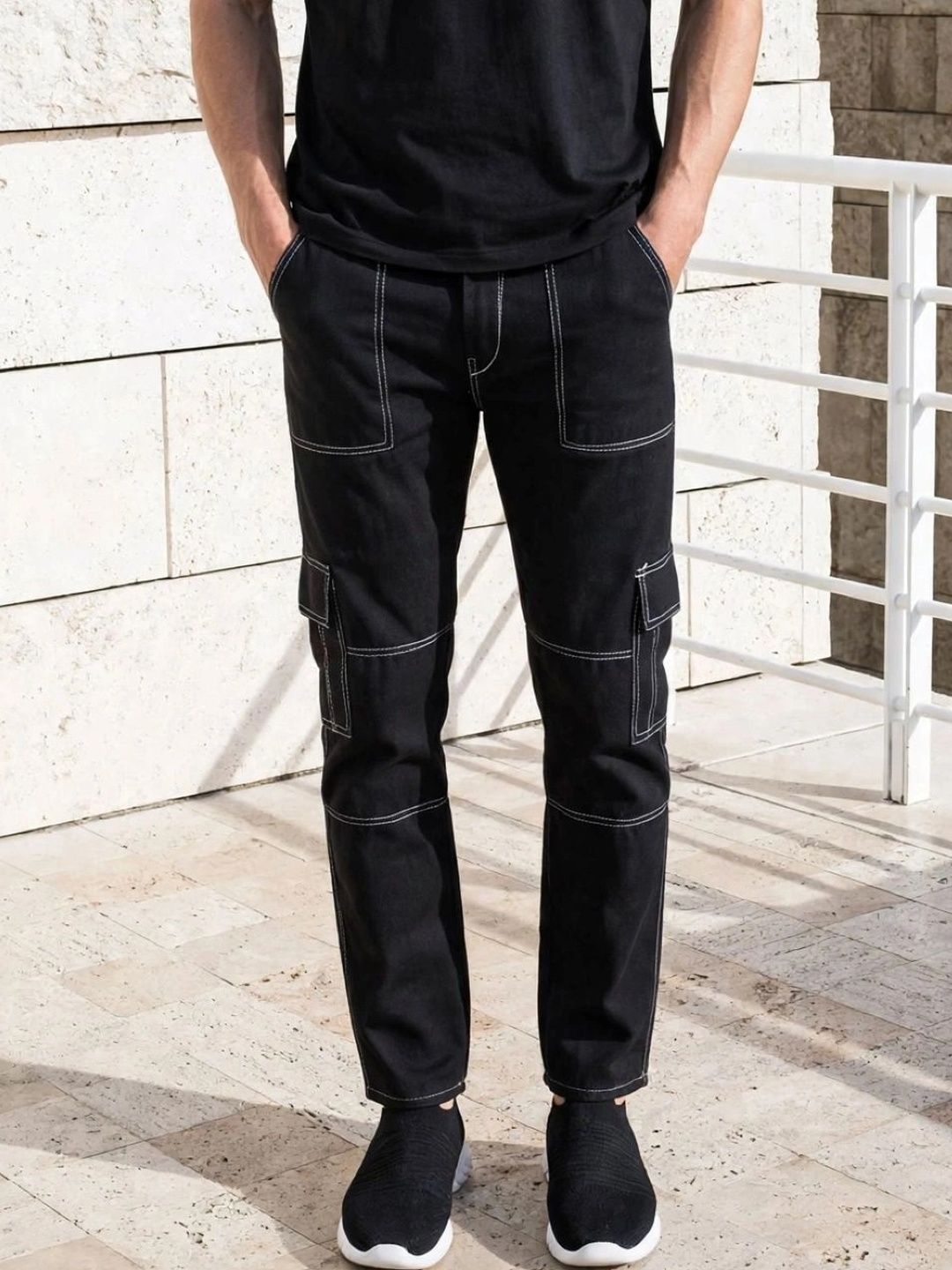 Moda Rapido Men Classic Regular Fit Mid-Rise Stretchable Jeans