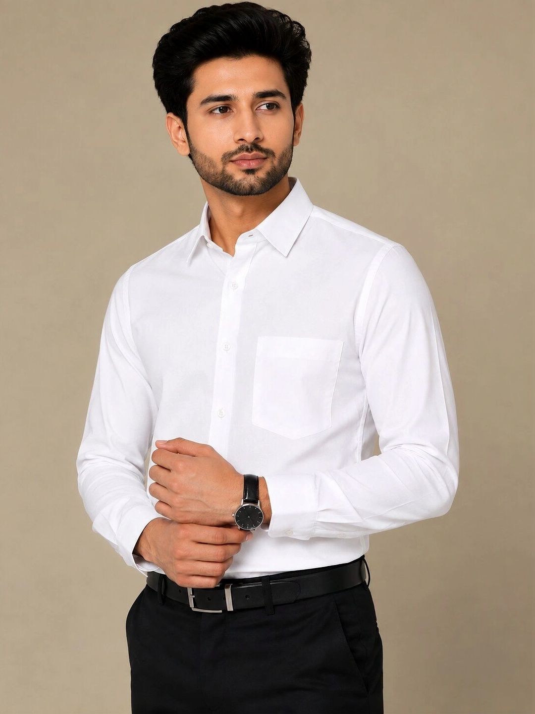 The Dapperman Men Comfort Casual Shirt