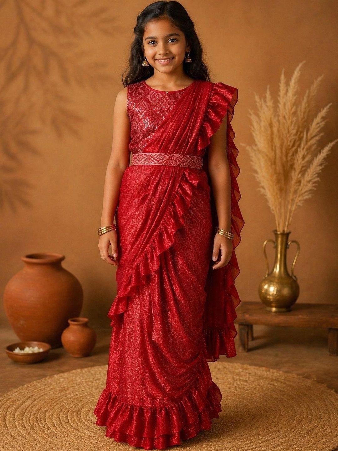BAESD Dhoti Kanjeevaram Saree