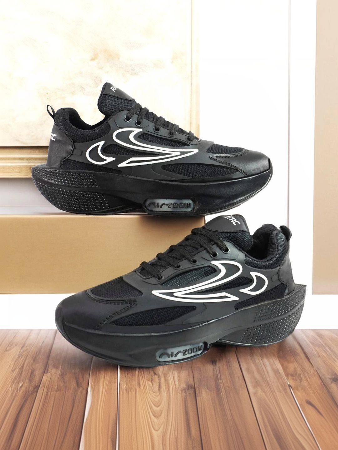 RADTAC Men Lace-Ups Marking Removeable Running Shoes
