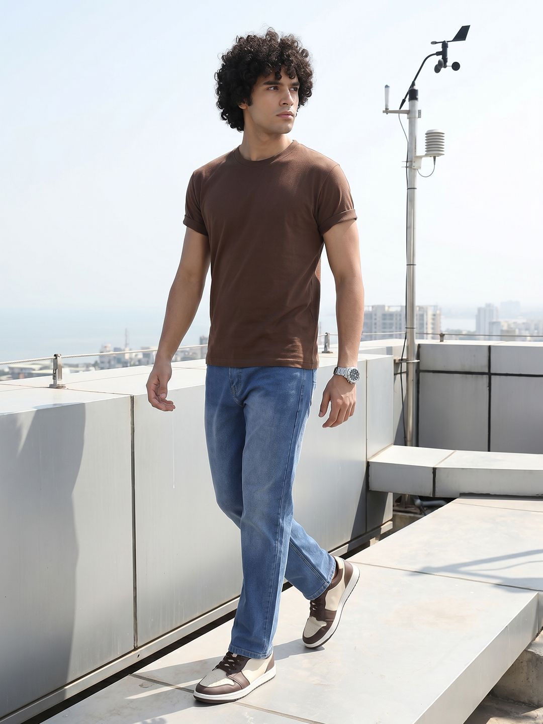 The Roadster Life Co. Men Regular Fit Stretchable Jeans