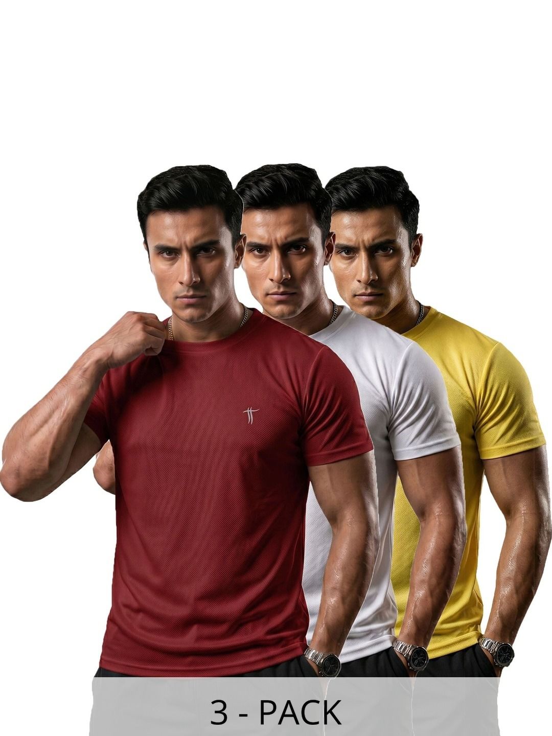 T.T. Men Brand Logo 3 Dri-FIT T-shirt