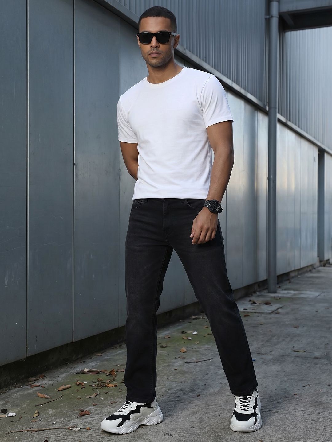 The Roadster Life Co. Men Light Fade Jeans