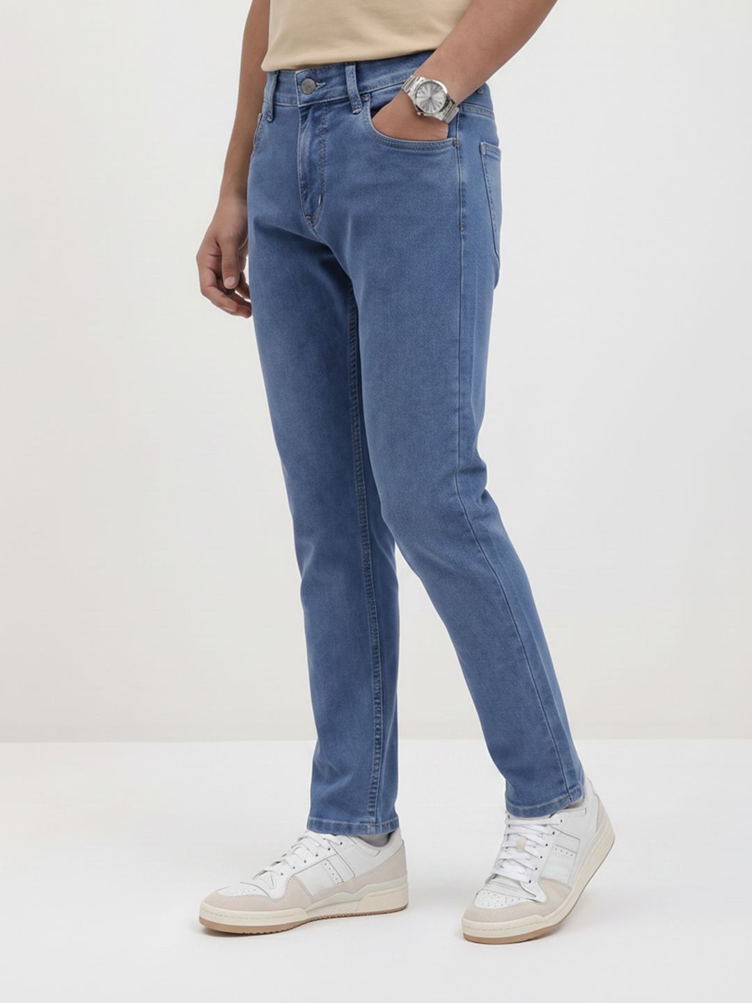 The Roadster Life Co. Men Regular Fit Stretchable Jeans