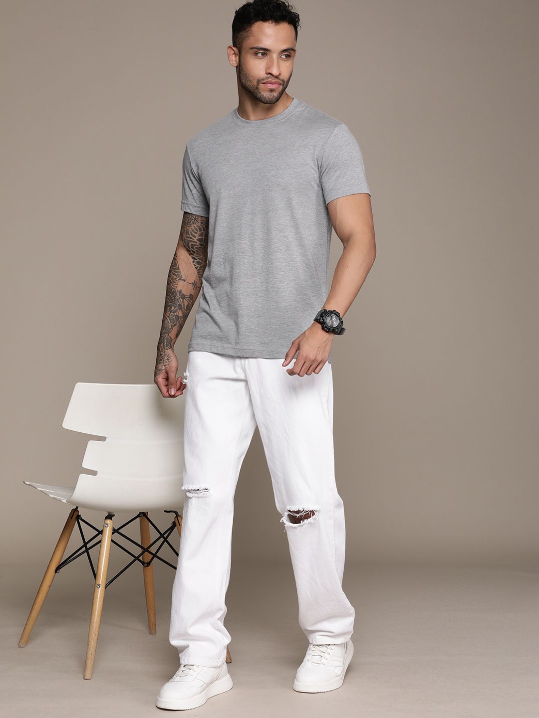The Roadster Lifestyle Co. Men Cotton Regular Fit Jeans