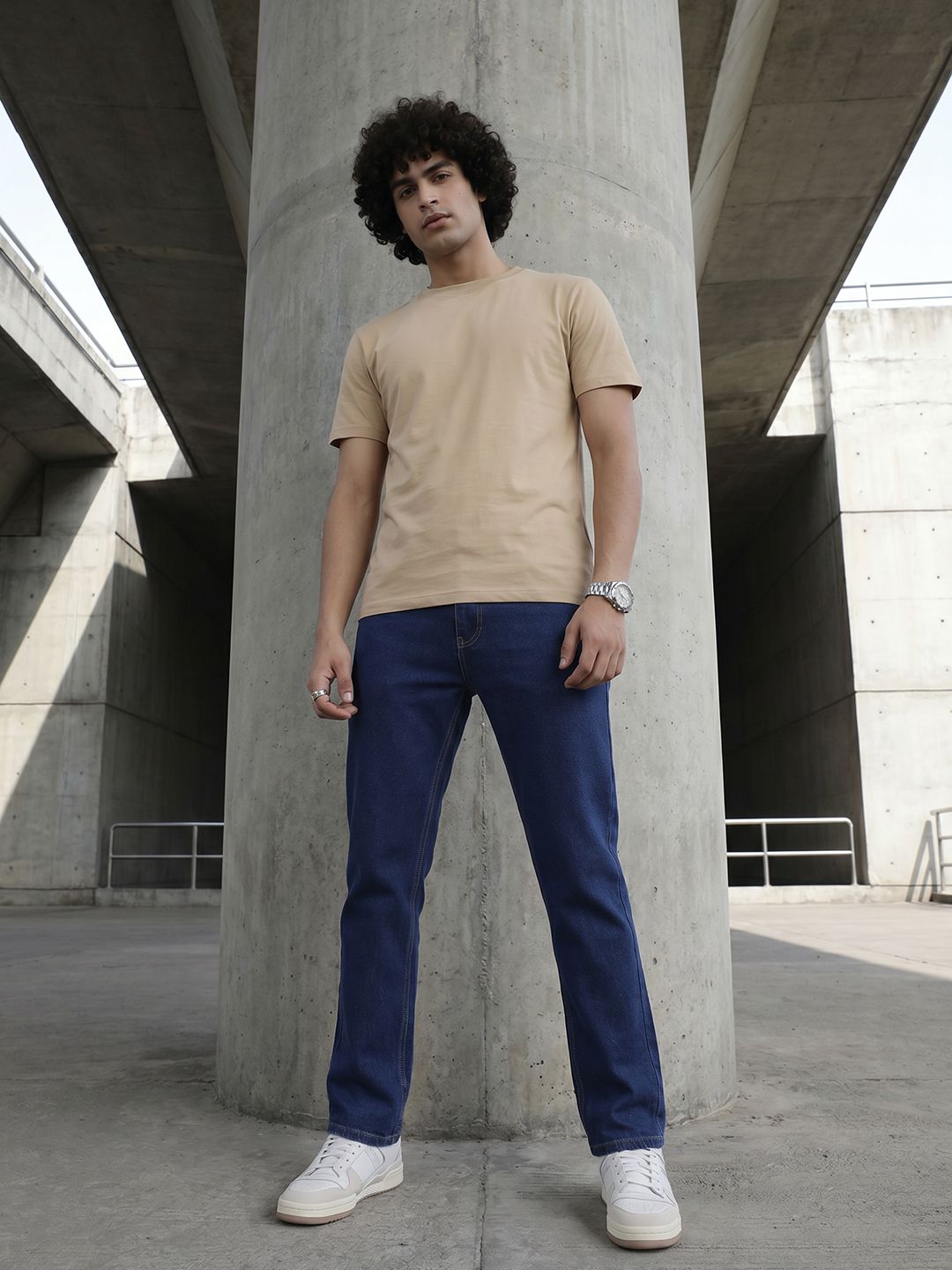 The Roadster Life Co. Men Regular Fit Stretchable Jeans