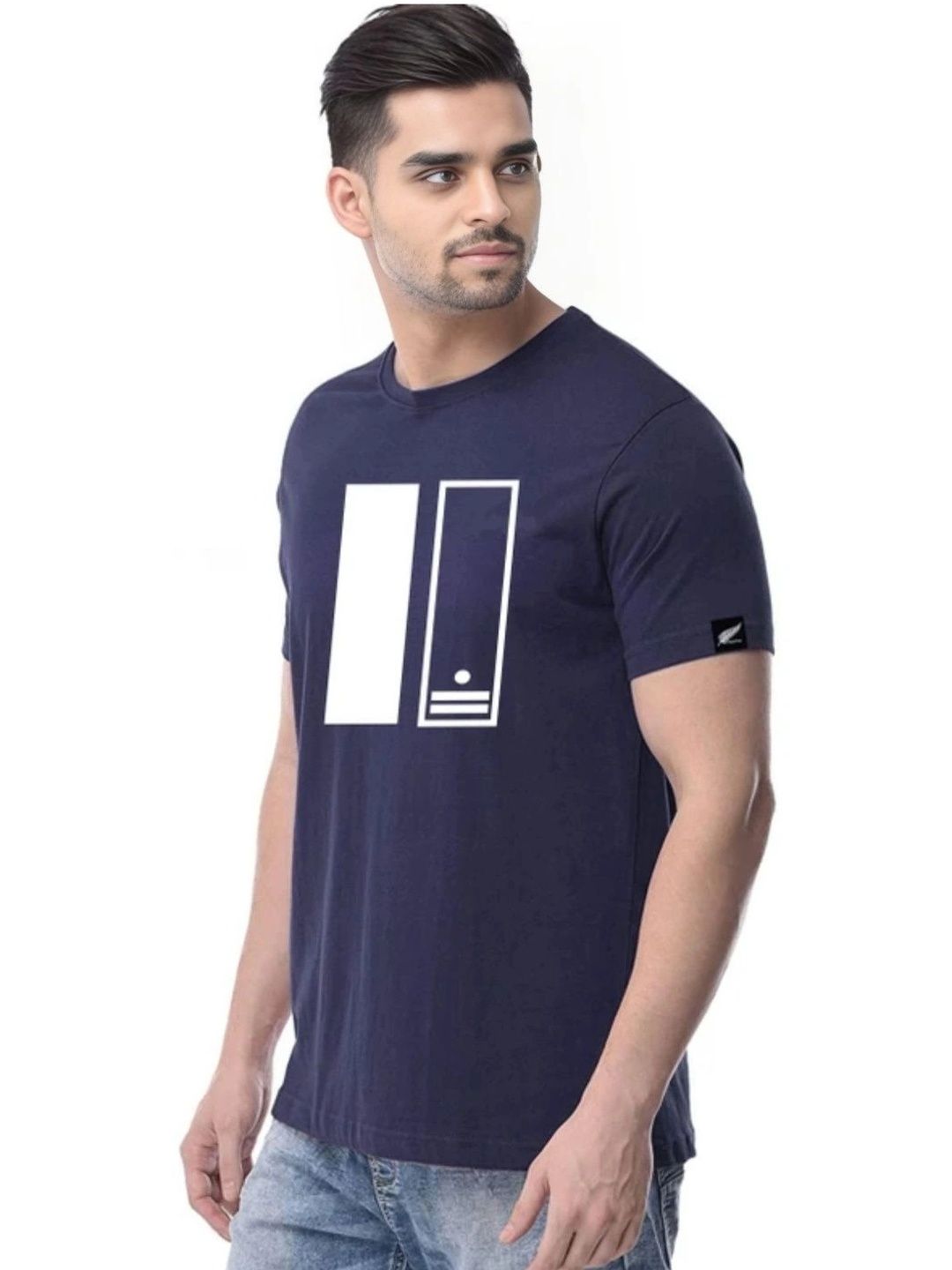 FLORA SHINE Men Printed Bio Finish T-shirt