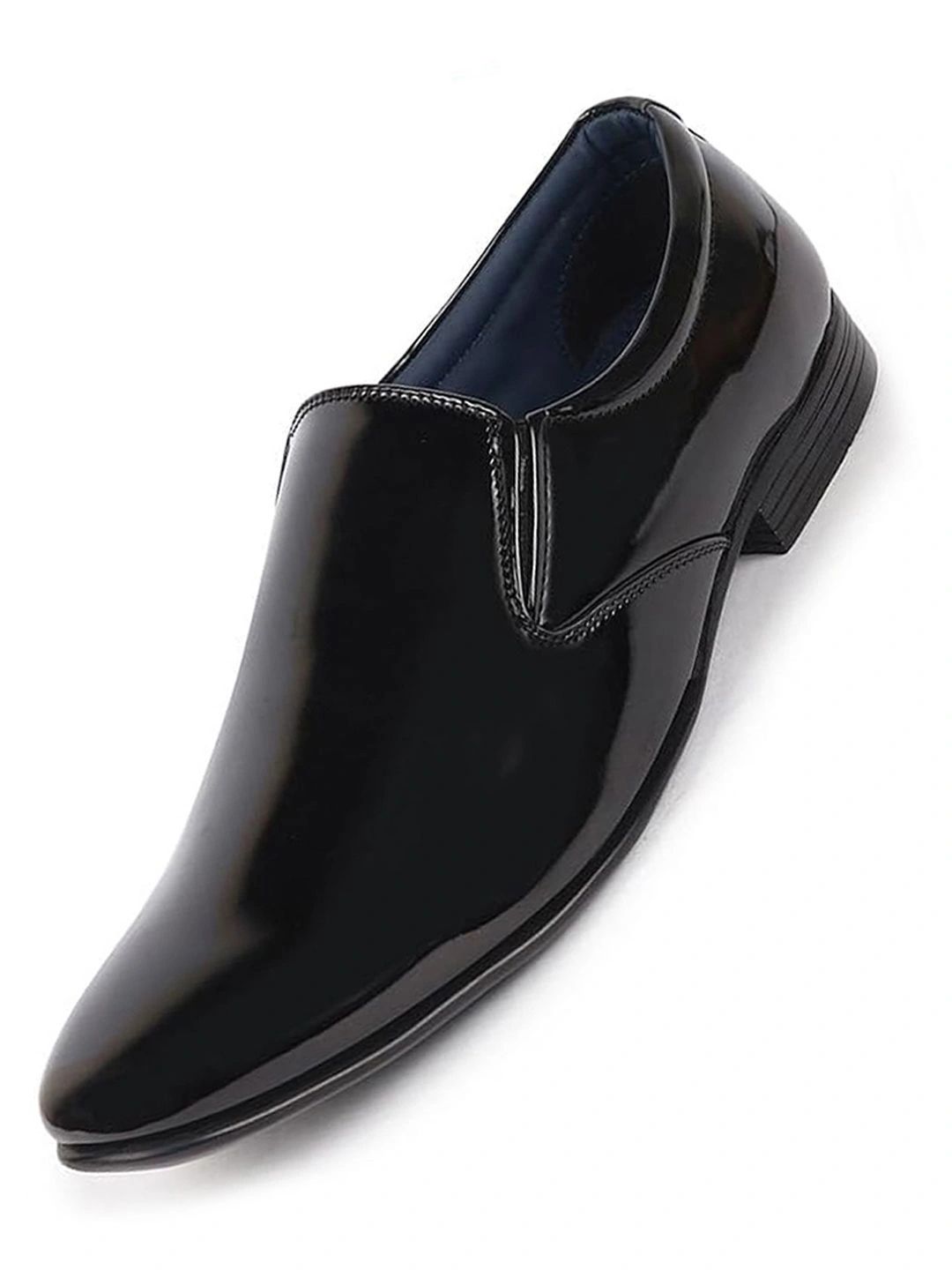FAUSTO Men Round Toe Formal Slip-On Shoes