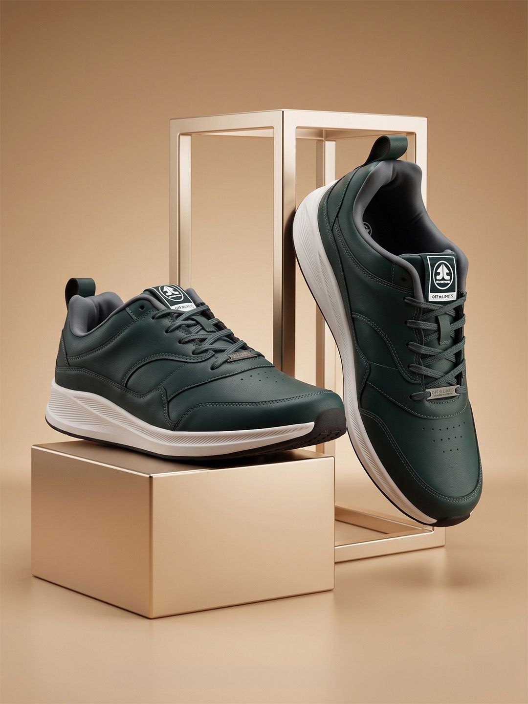OFF LIMITS Stussy Bt Green Synthetic Running Shoes