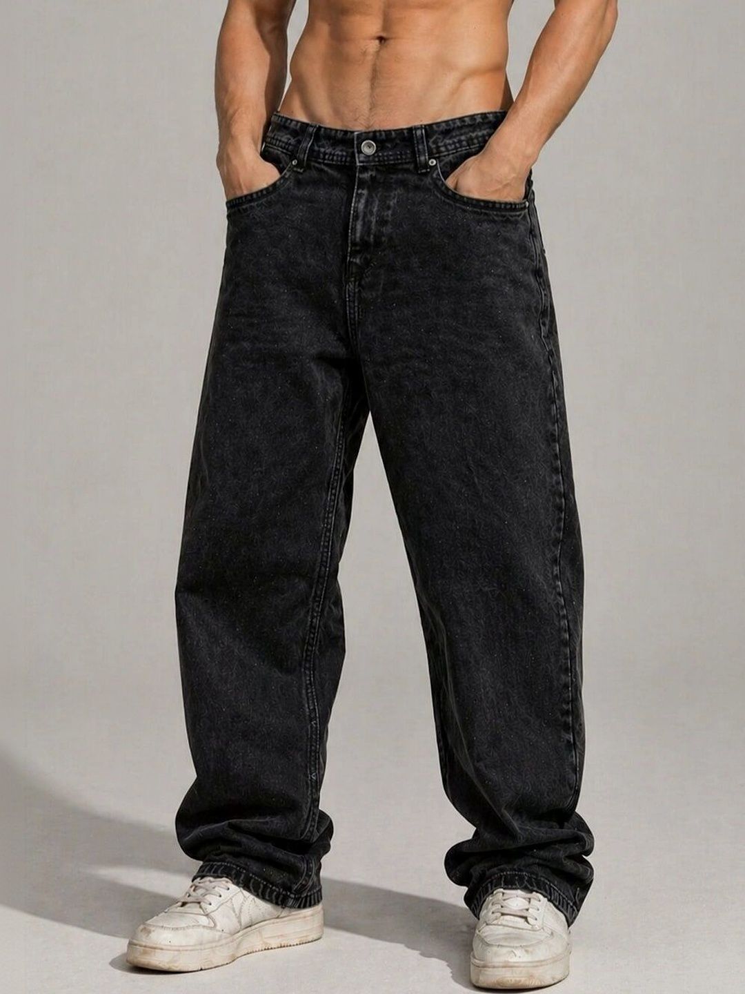 Mast & Harbour Men Mid-Rise Light Fade Jeans