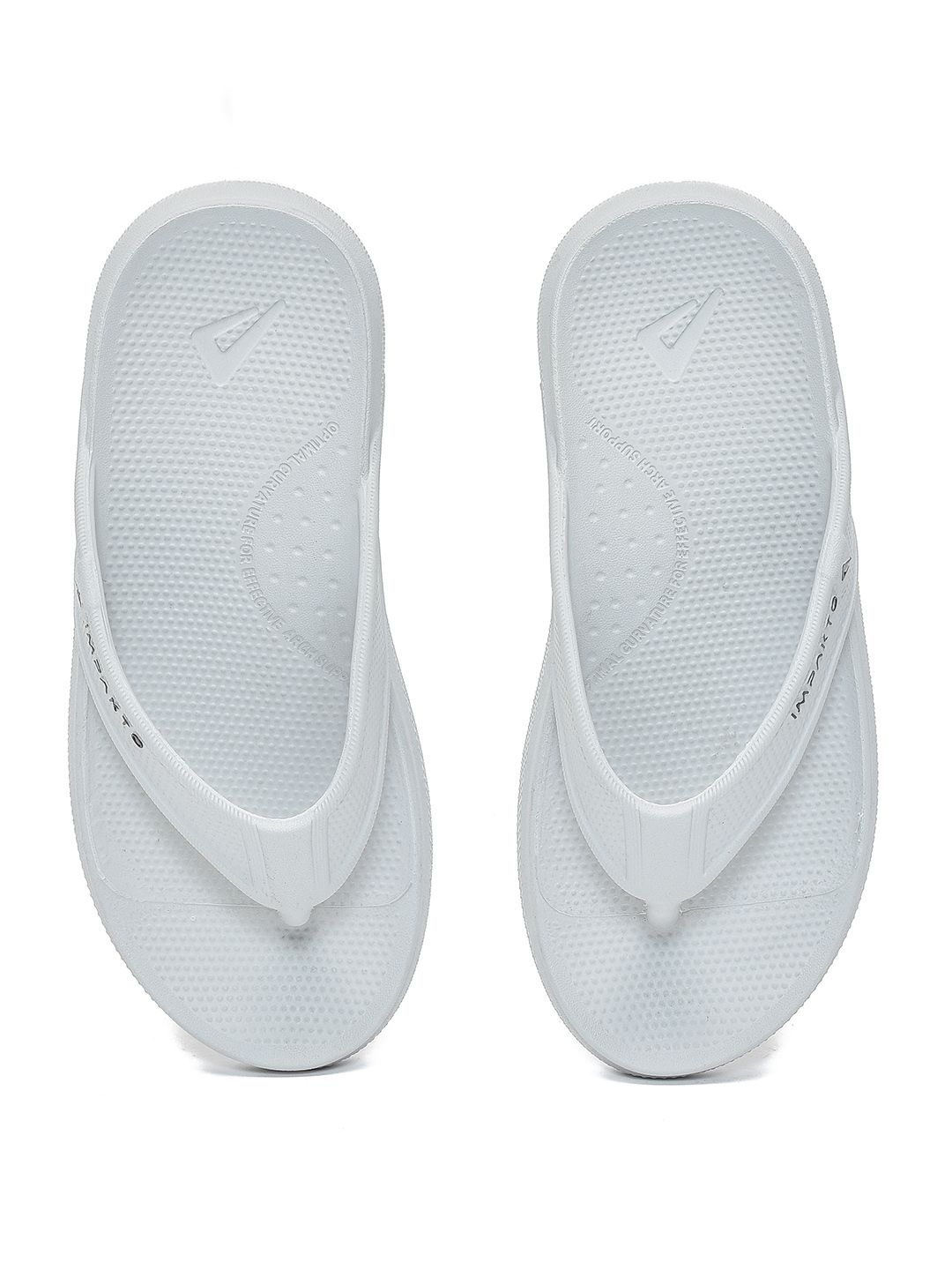 IMPAKTO Imapkto Men Arch Support Lightweight & Bounce-Back Soft Cushioned Footbed Slipper