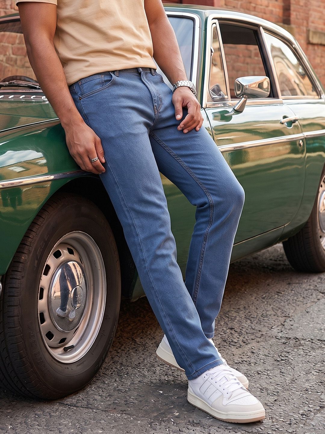 The Roadster Life Co. Men Slim Fit Stretchable Jeans